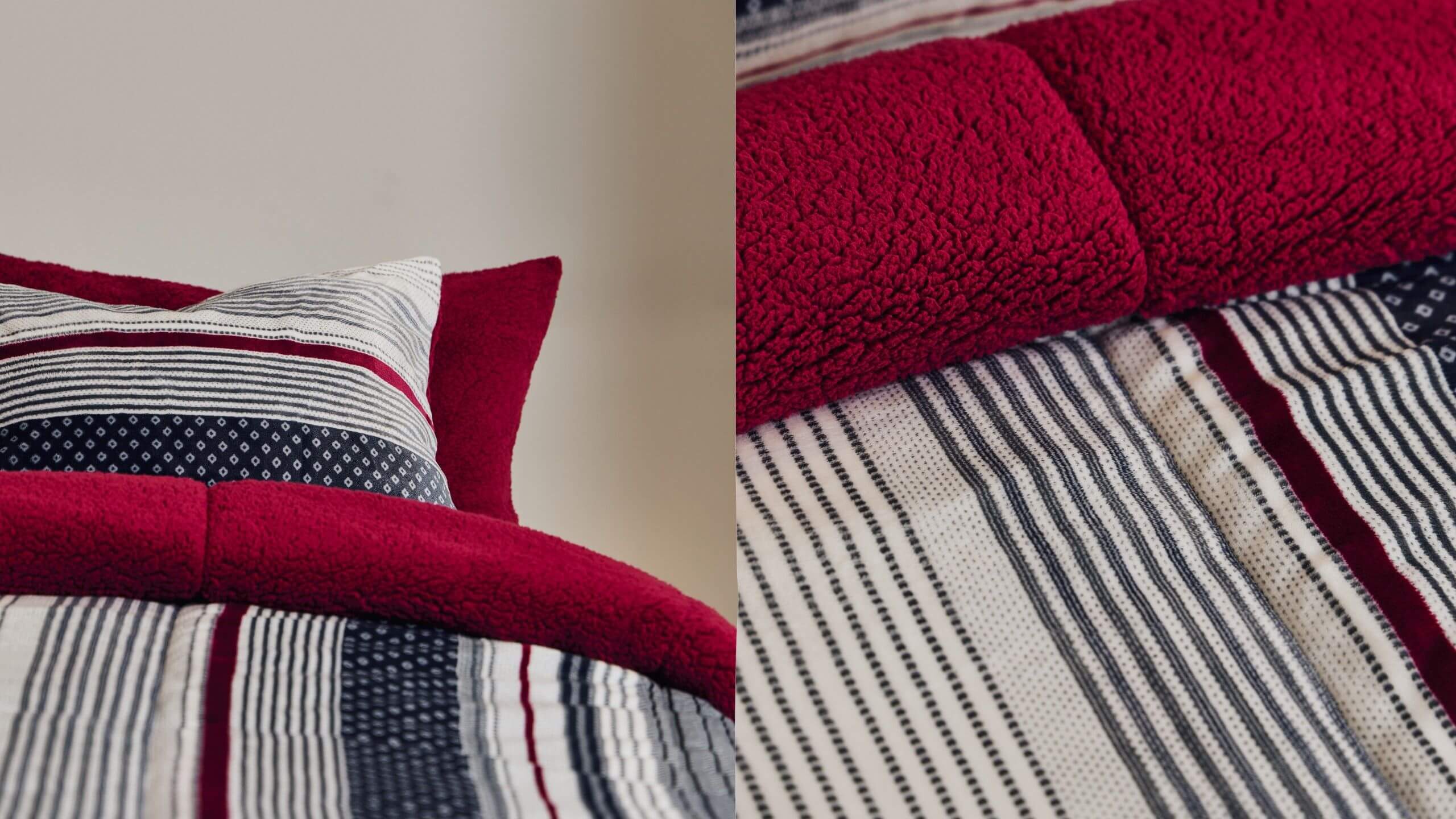 Utilize para colchas e edredões