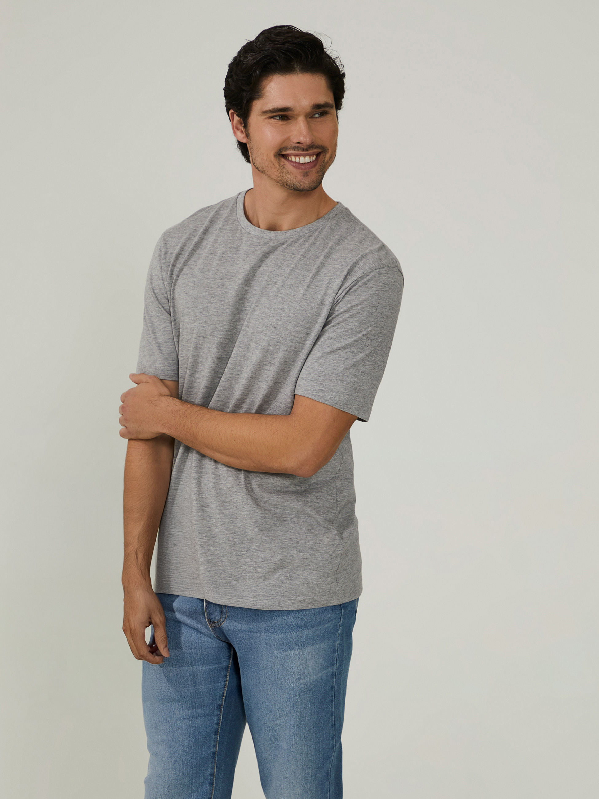 T-shirt 100% algodão