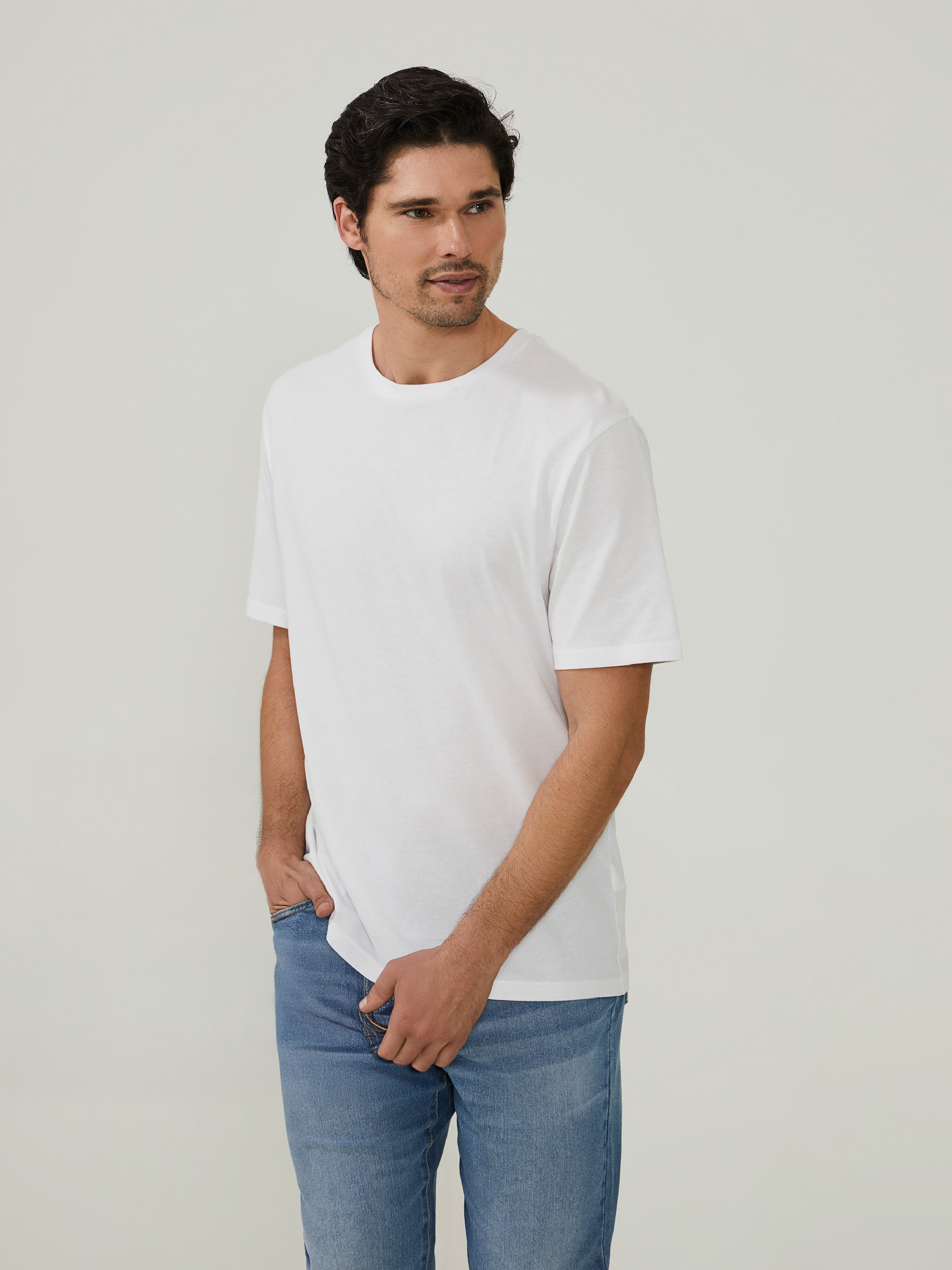 T-shirt 100% algodão