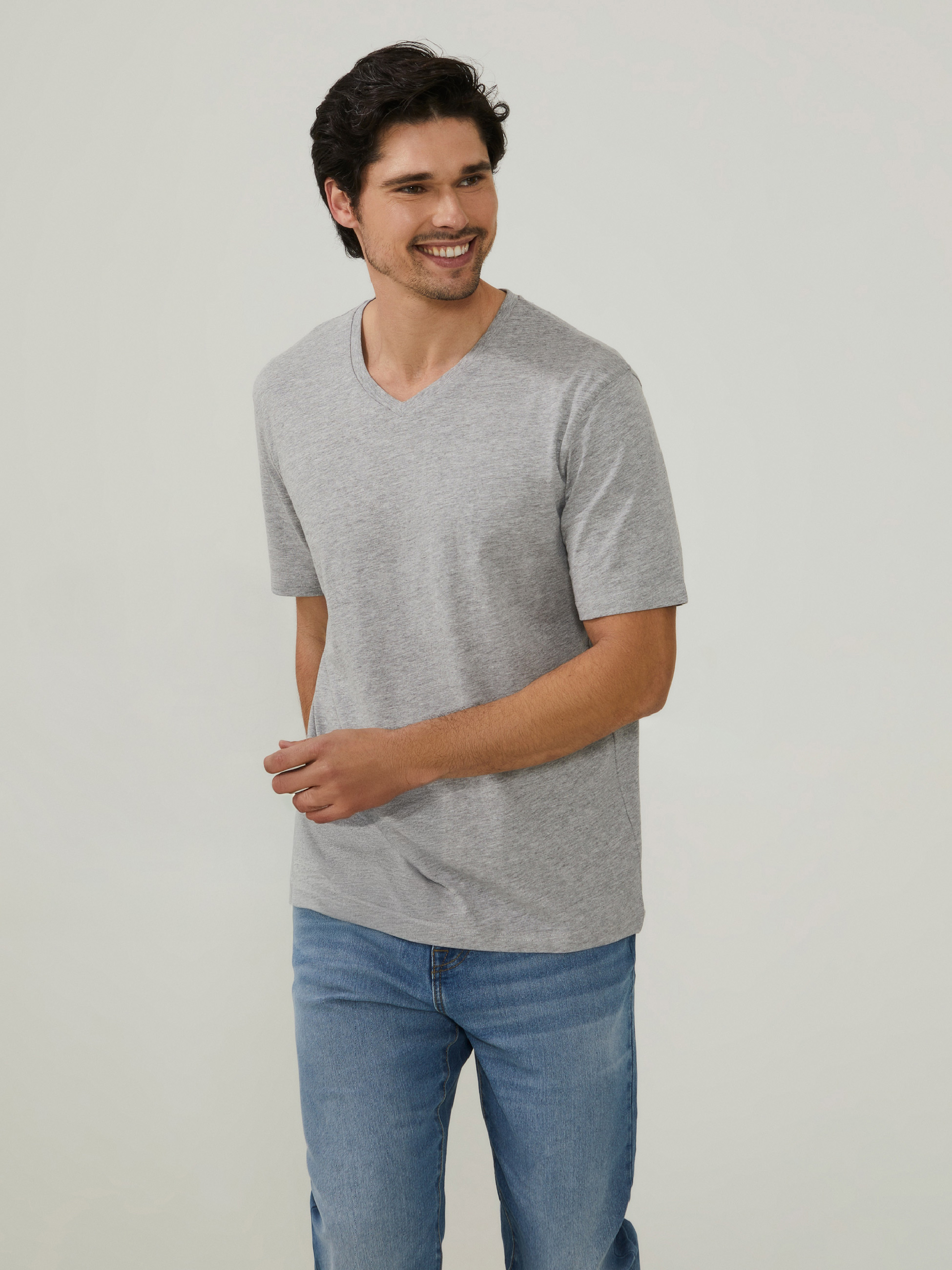 T-shirt 100% algodão