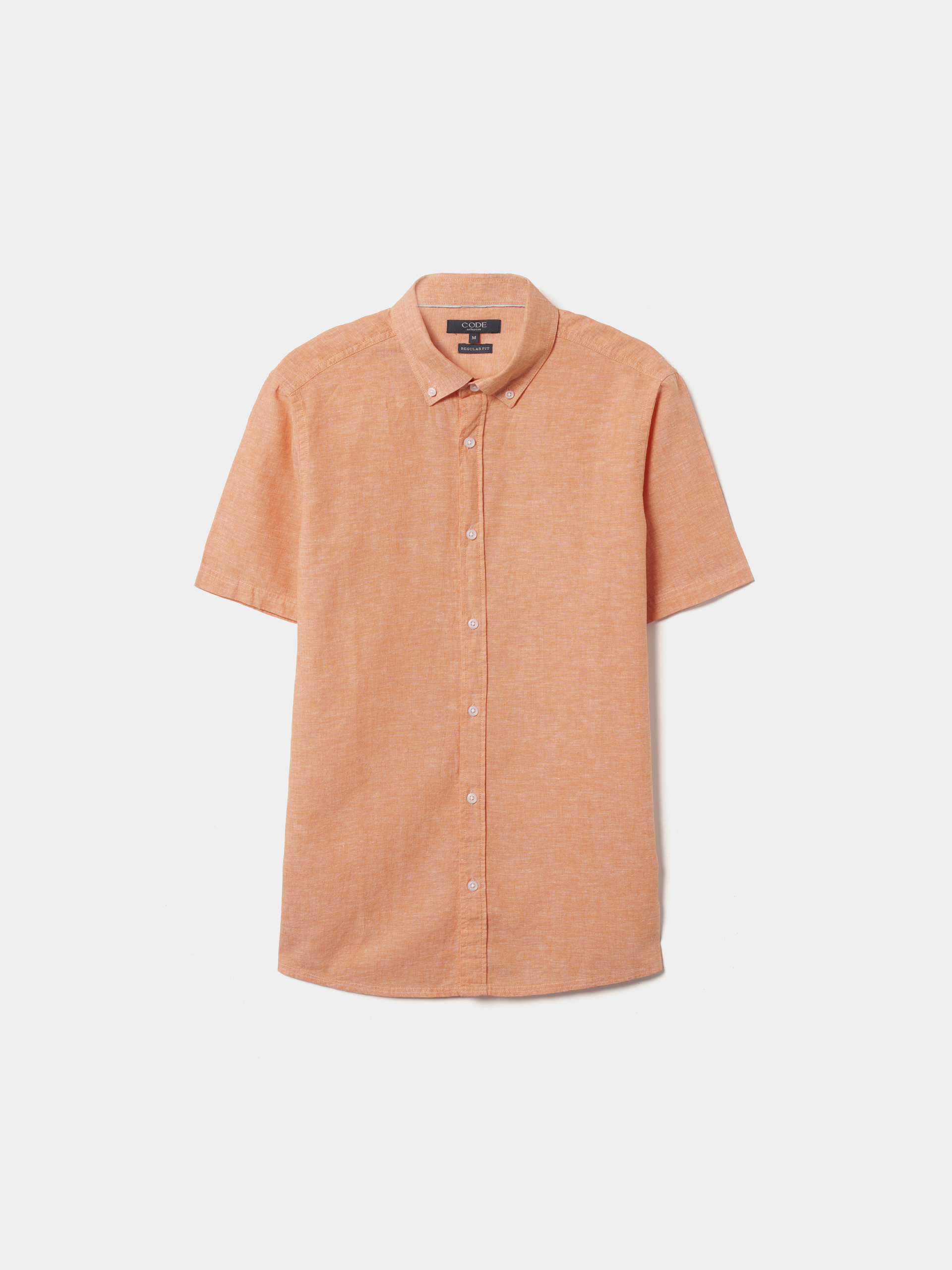 Camisa mistura de linho