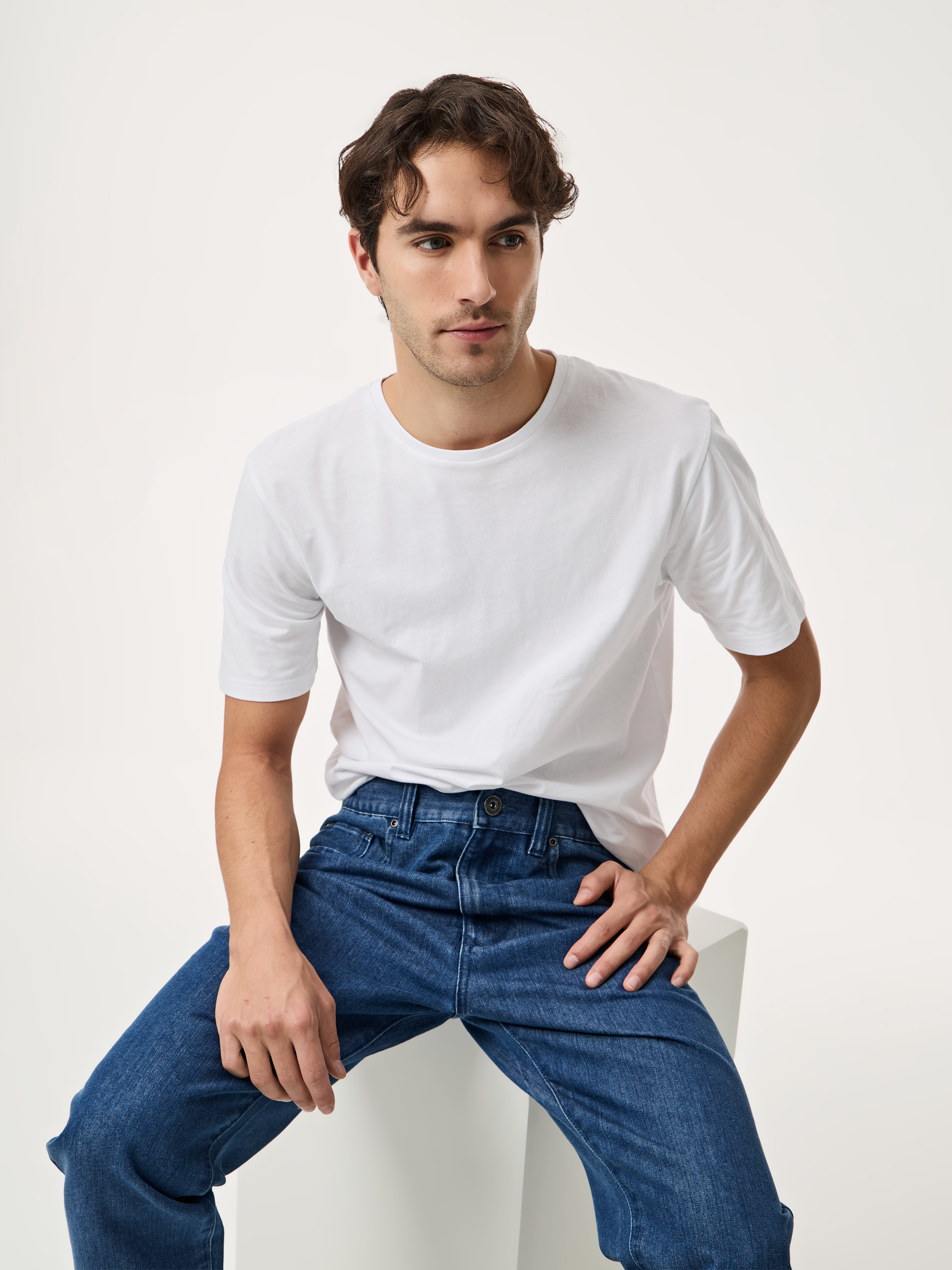 Calças de ganga regular