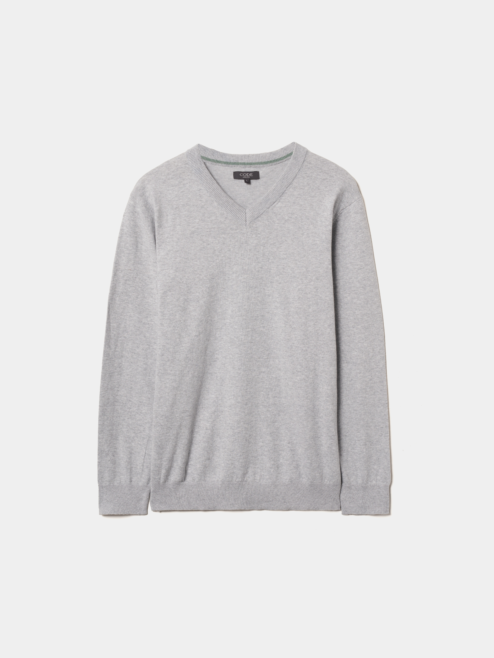 Pullover decote em V