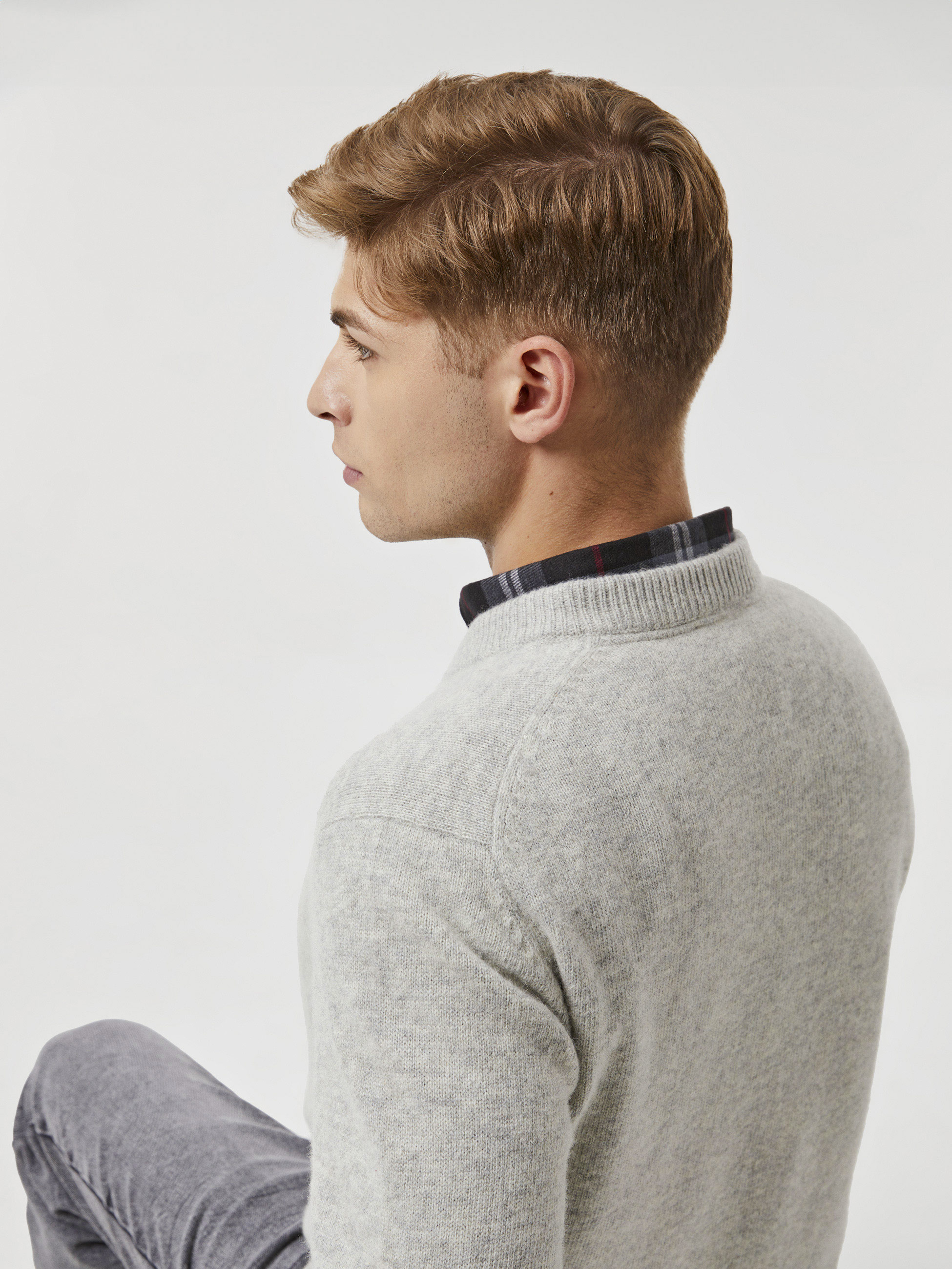 Pullover decote em V