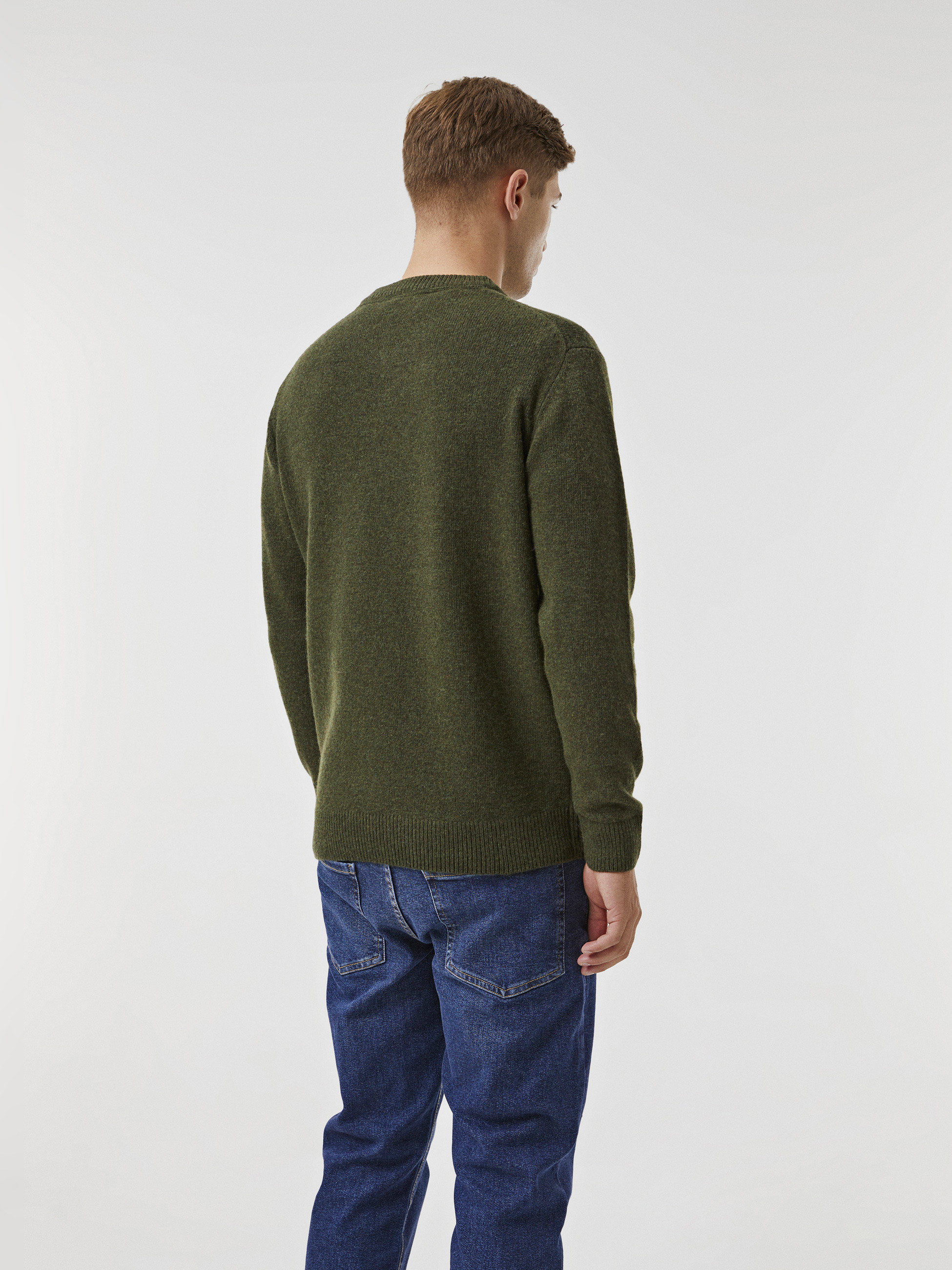 Pullover decote em V