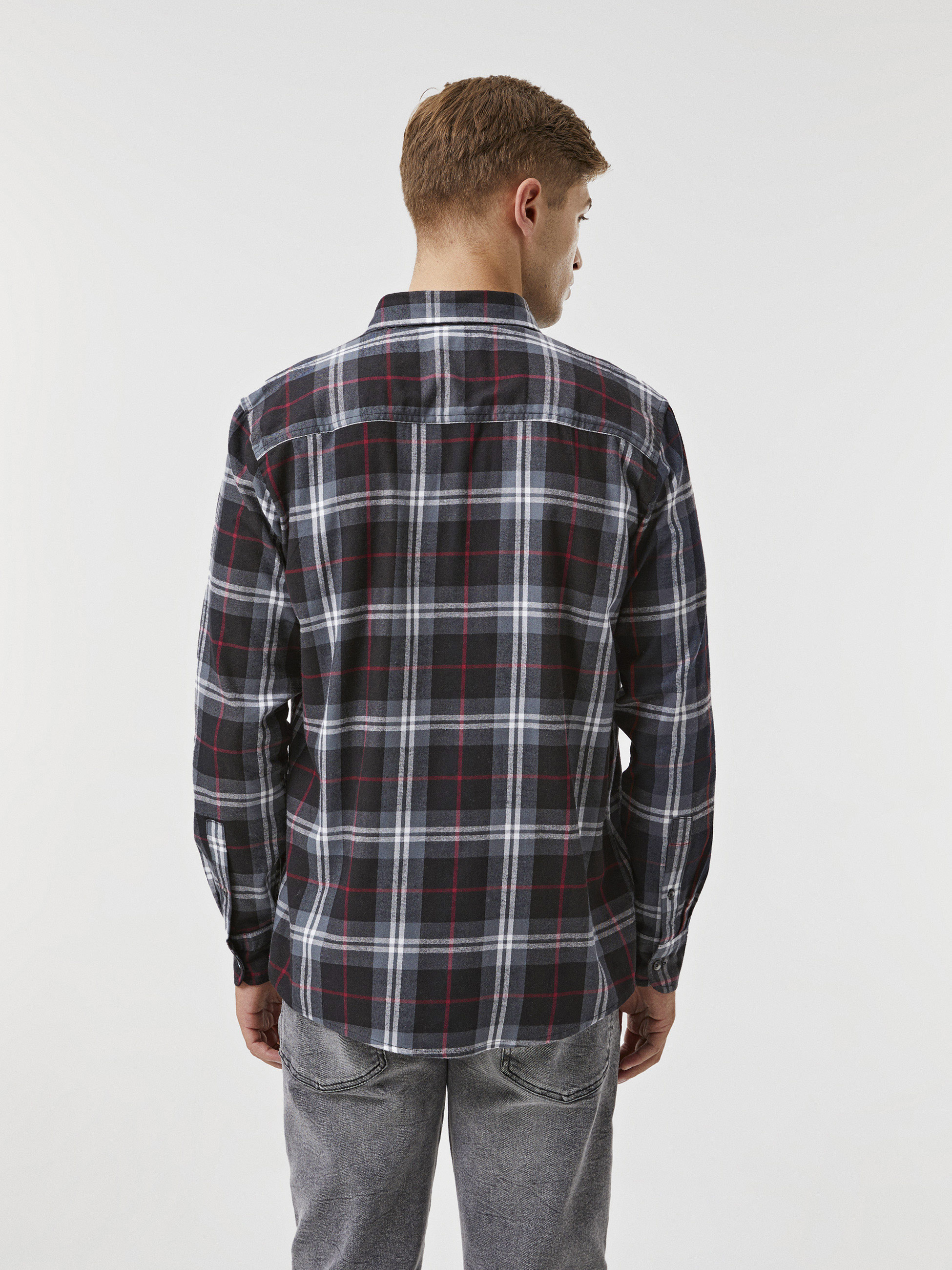 Camisa xadrez regular fit