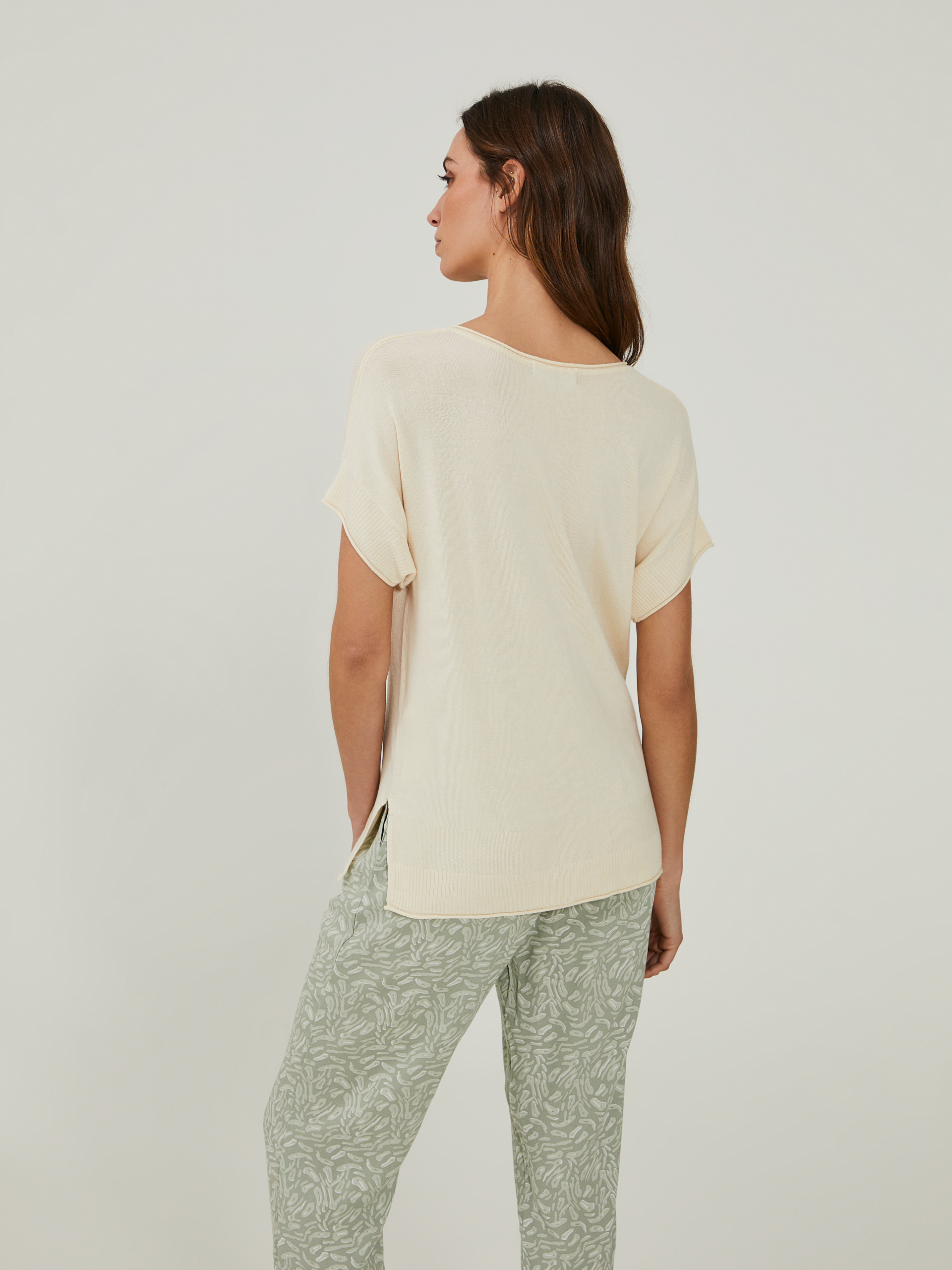 Camisola decote em V