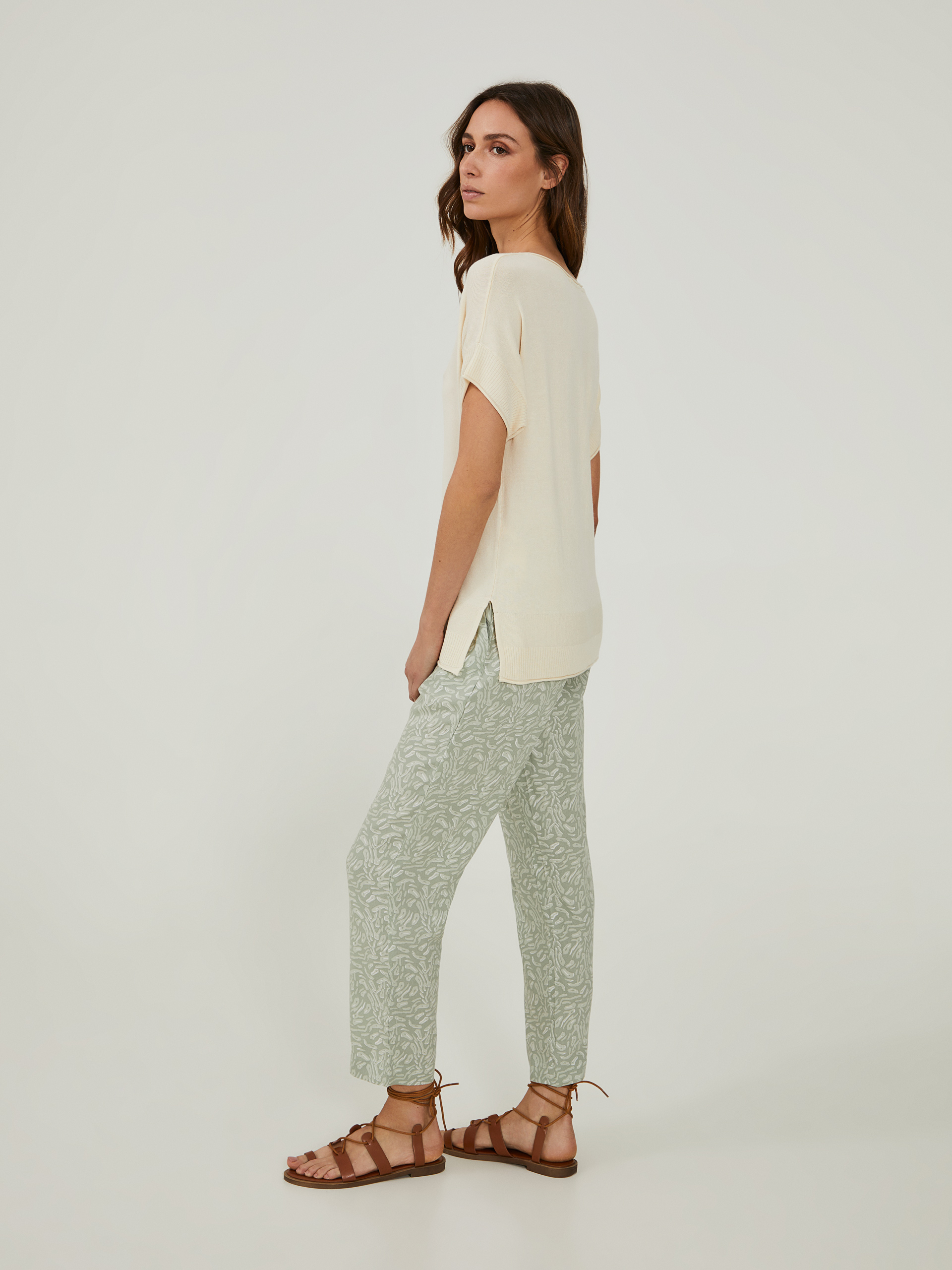 Camisola decote em V