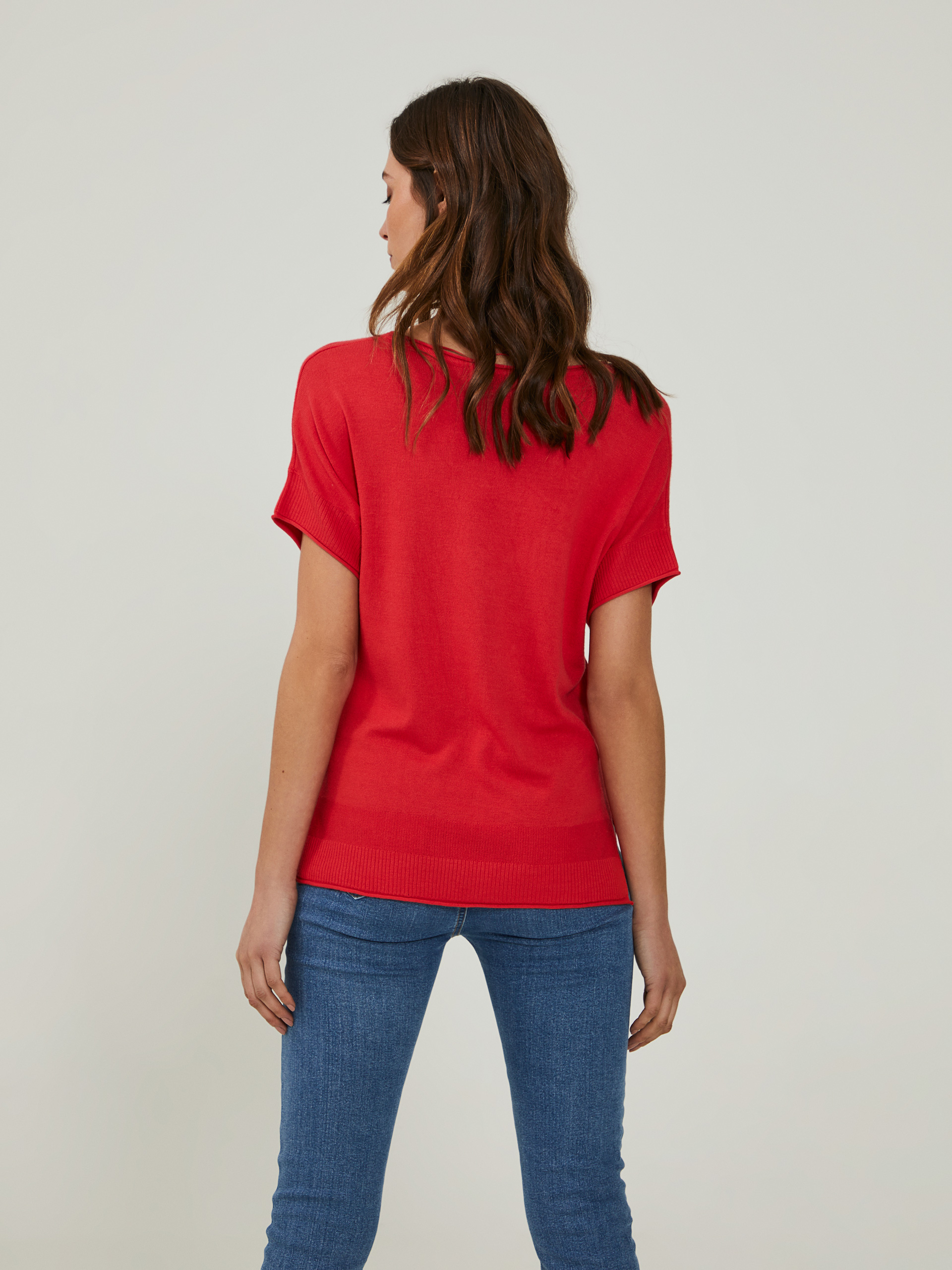Camisola decote em V