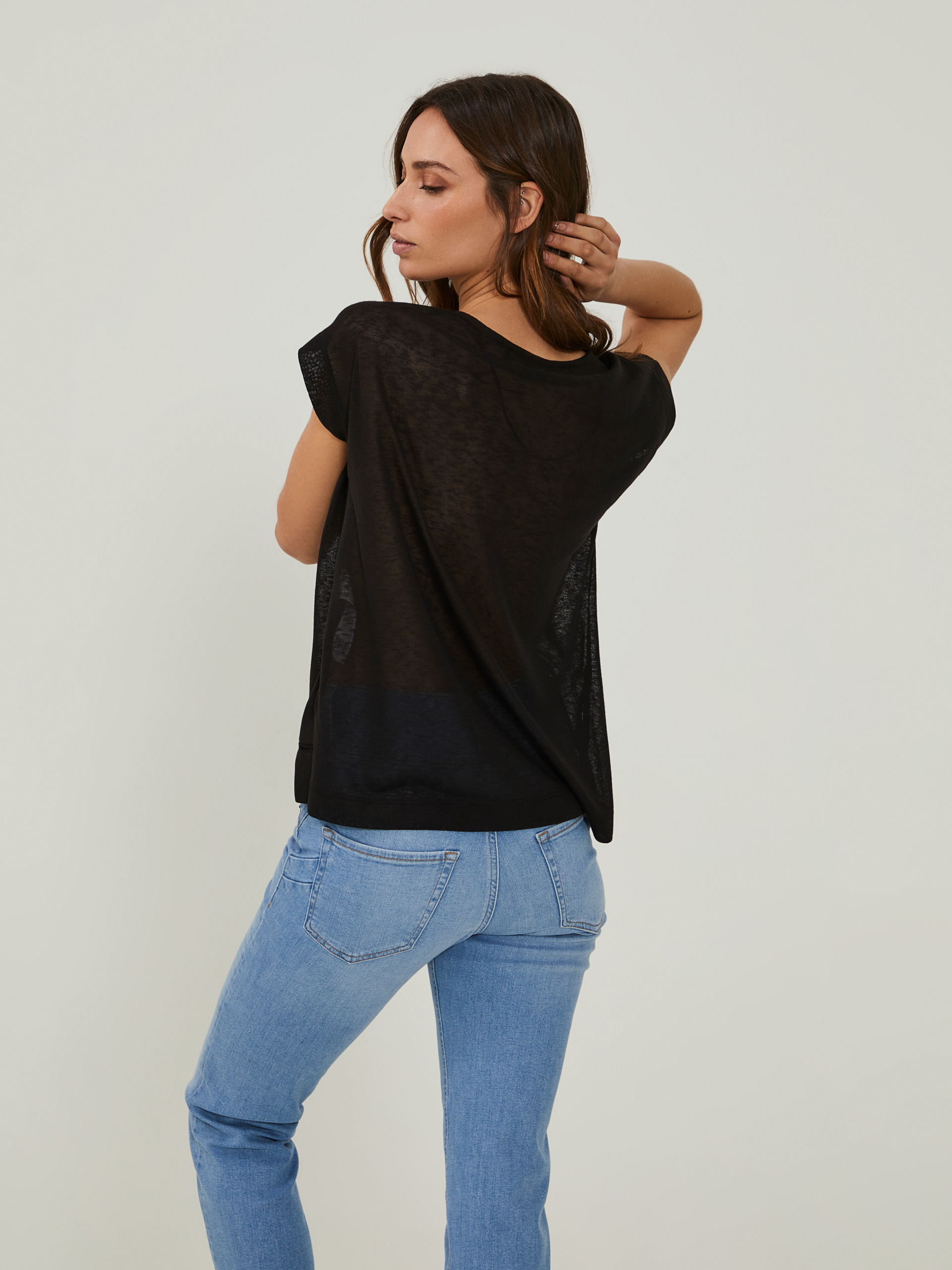 T-shirt com detalhes