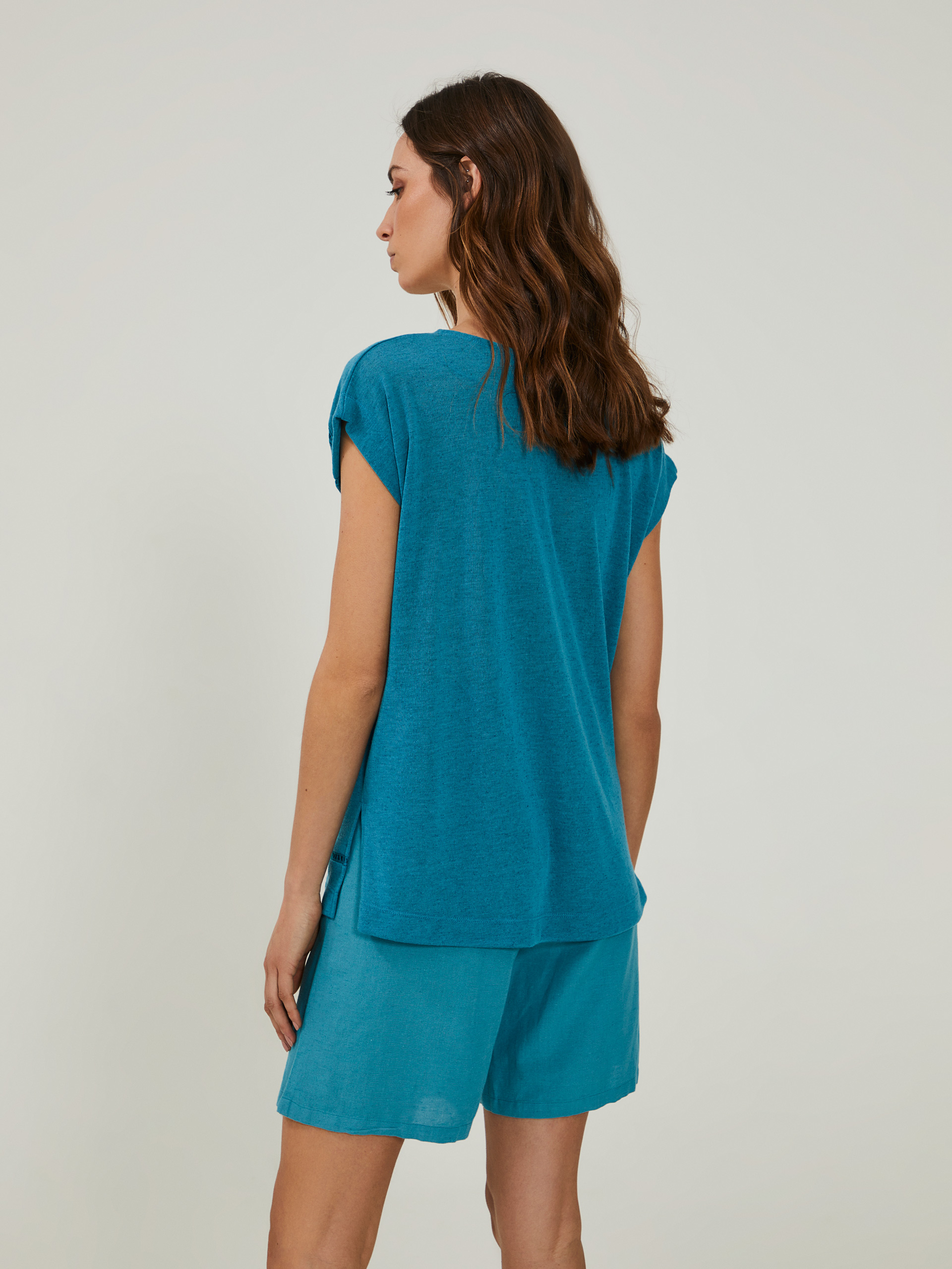 T-shirt com detalhes