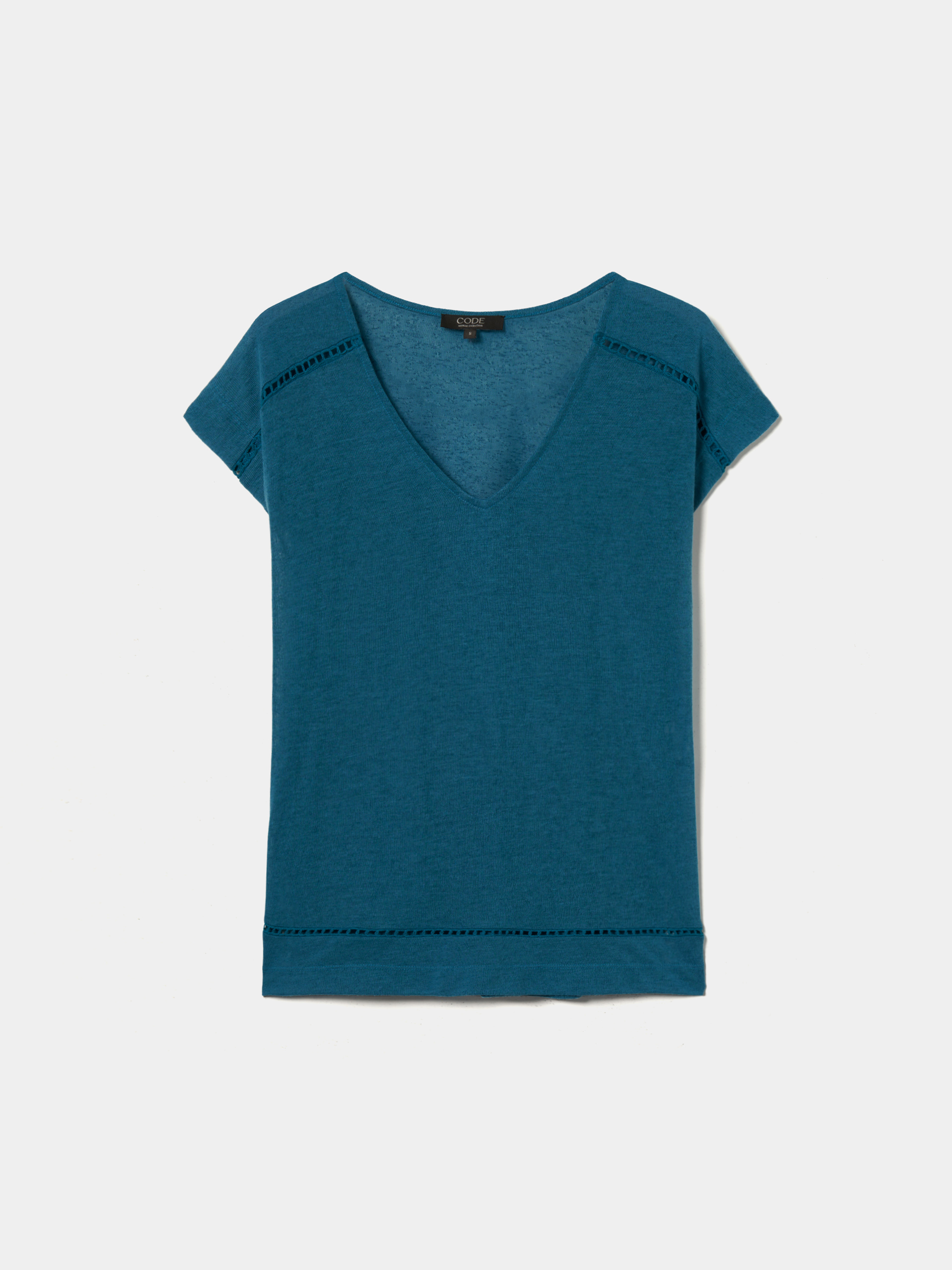 T-shirt com detalhes