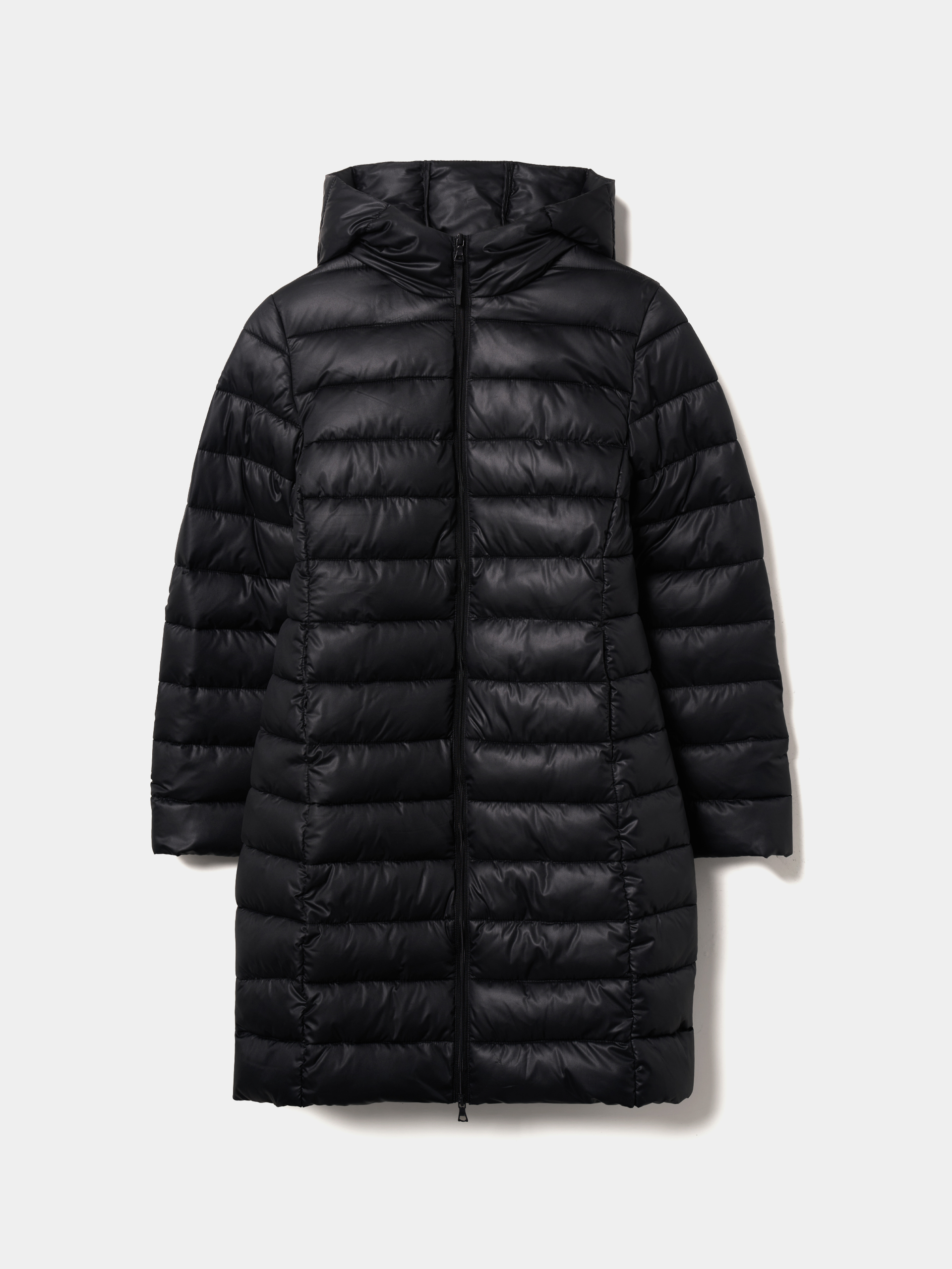 Casaco acolchoado com capuz