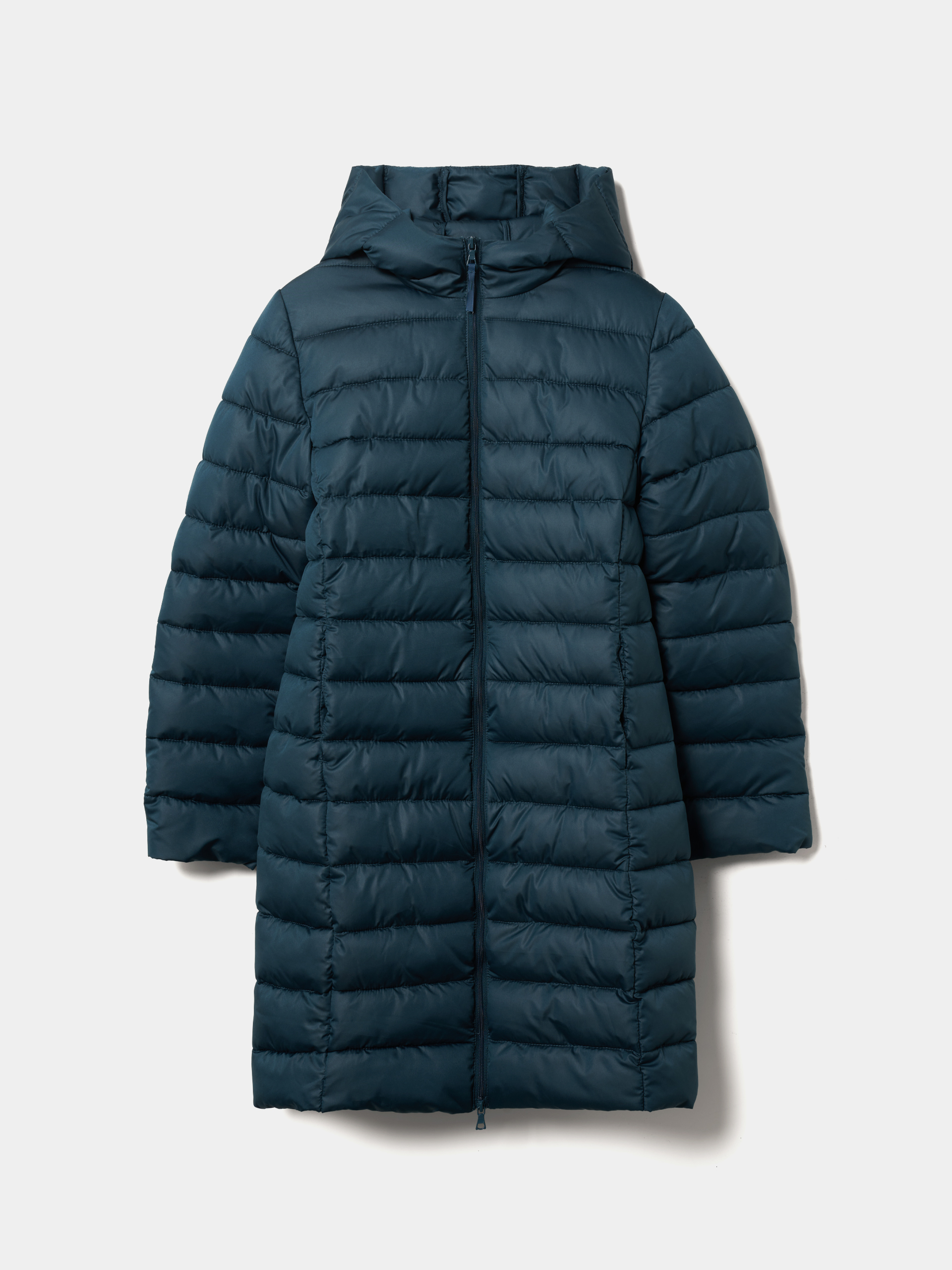 Casaco acolchoado com capuz