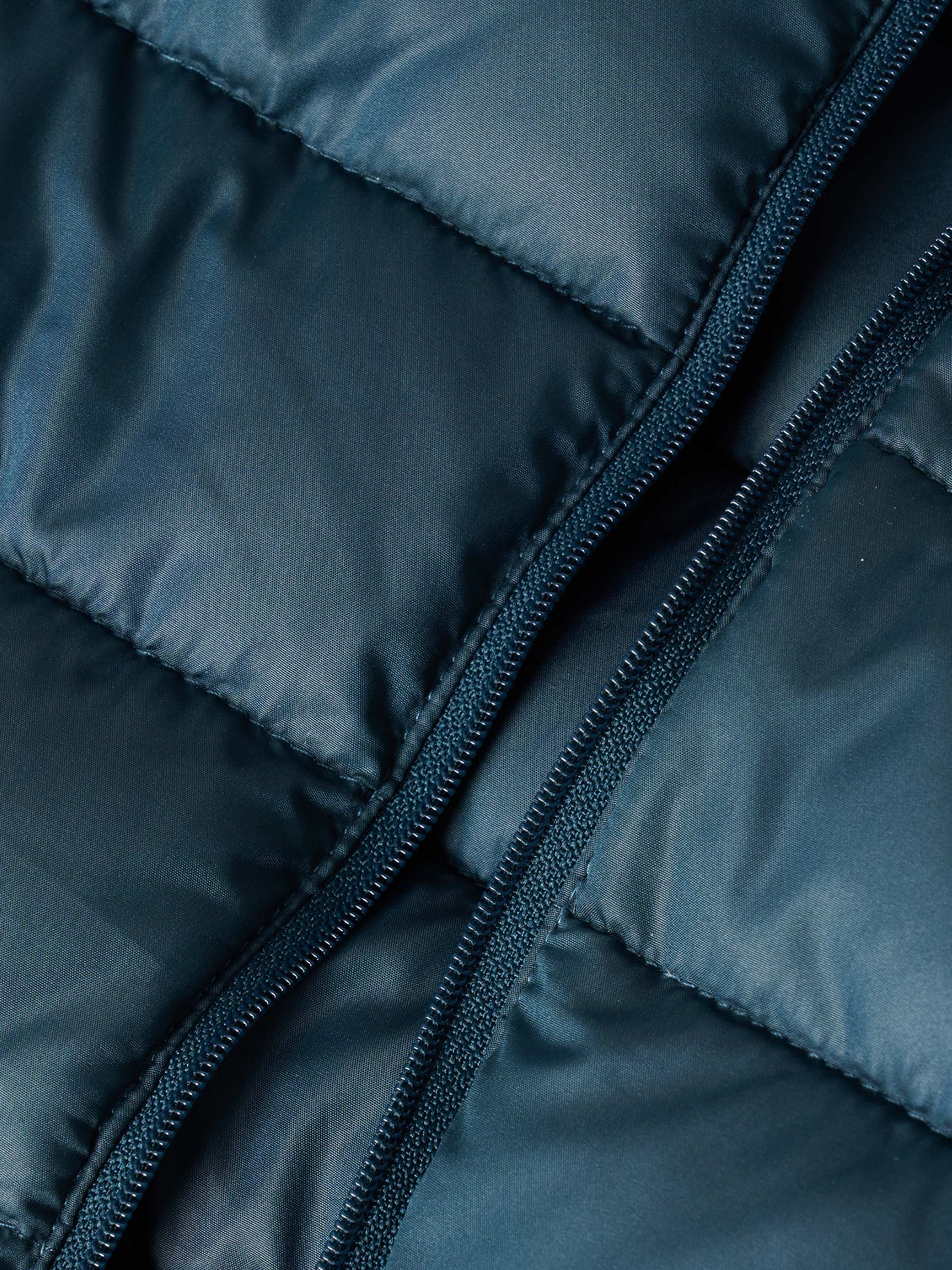 Casaco acolchoado com capuz