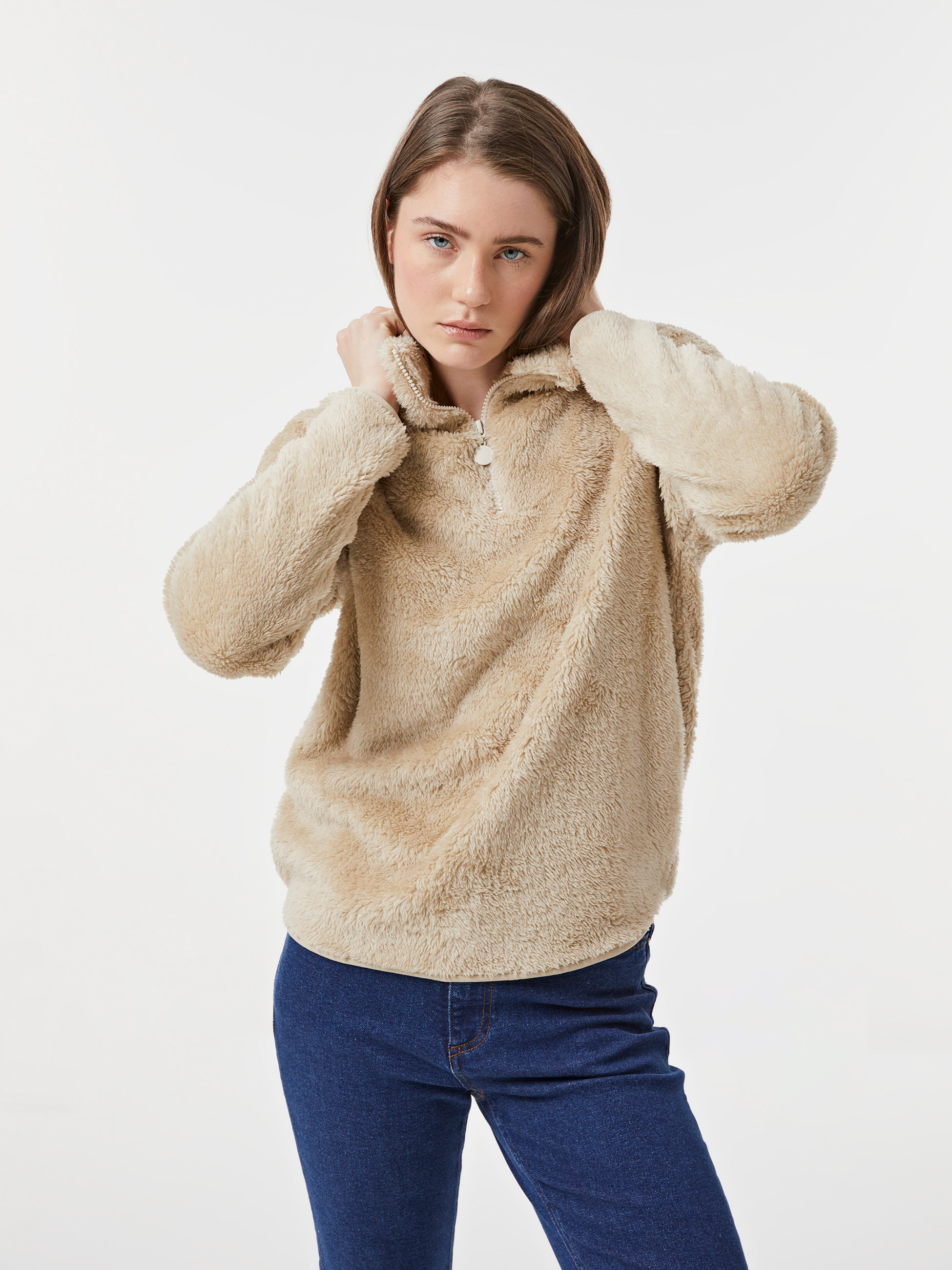 Sweatshirt sherpa