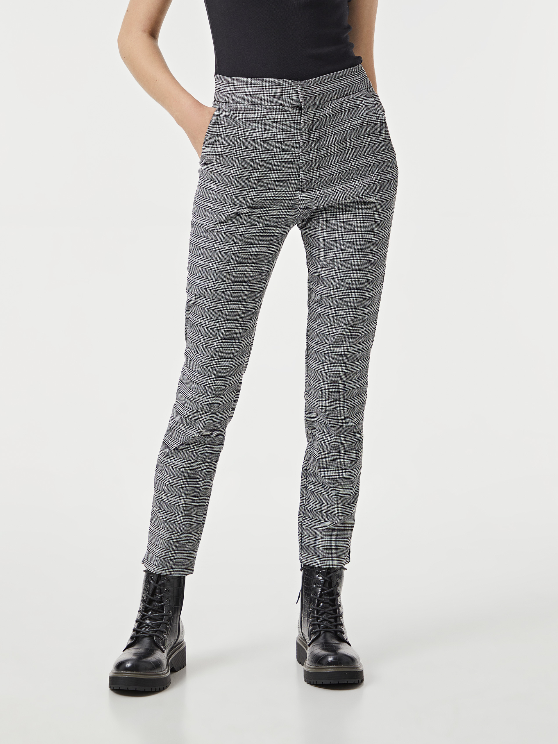 Calças xadrez