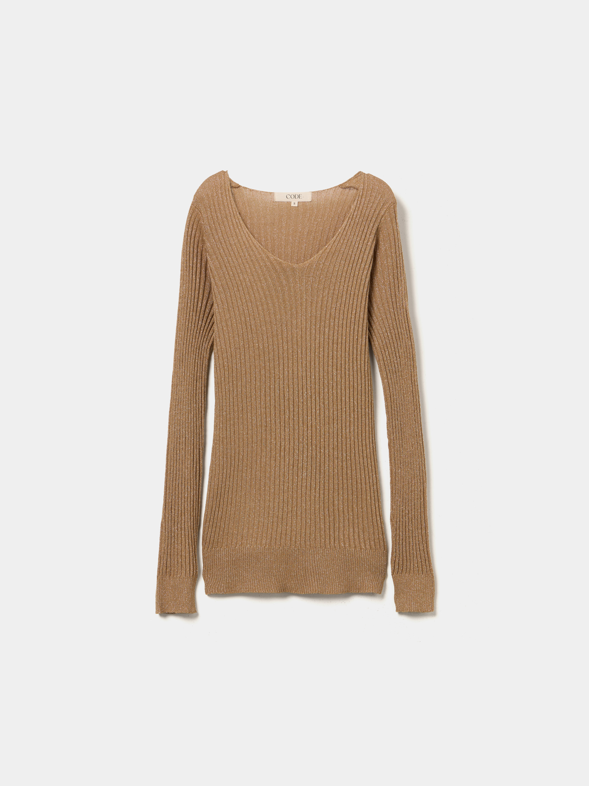 Camisola malha com brilhantes