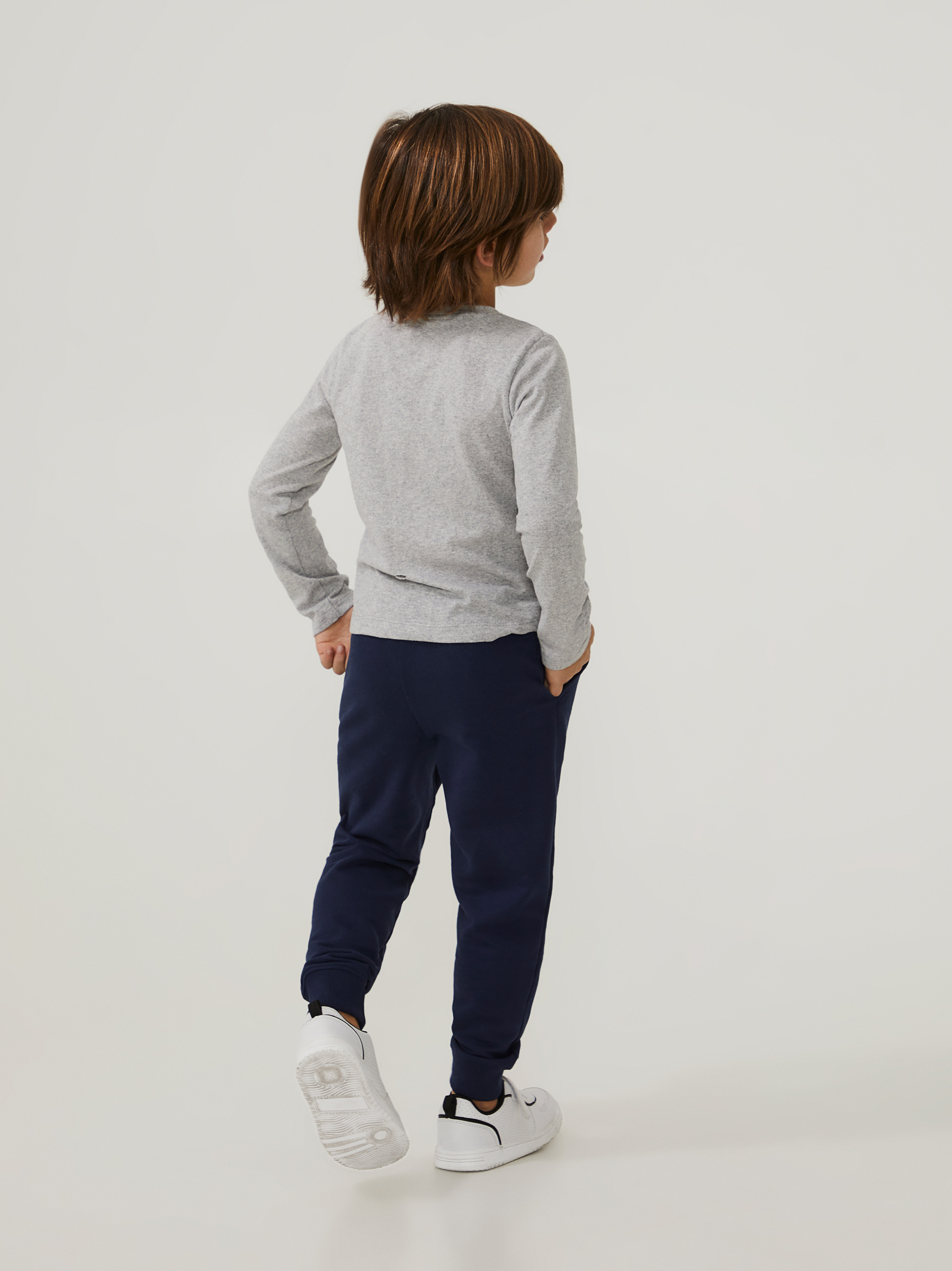 Camisola de manga comprida básica