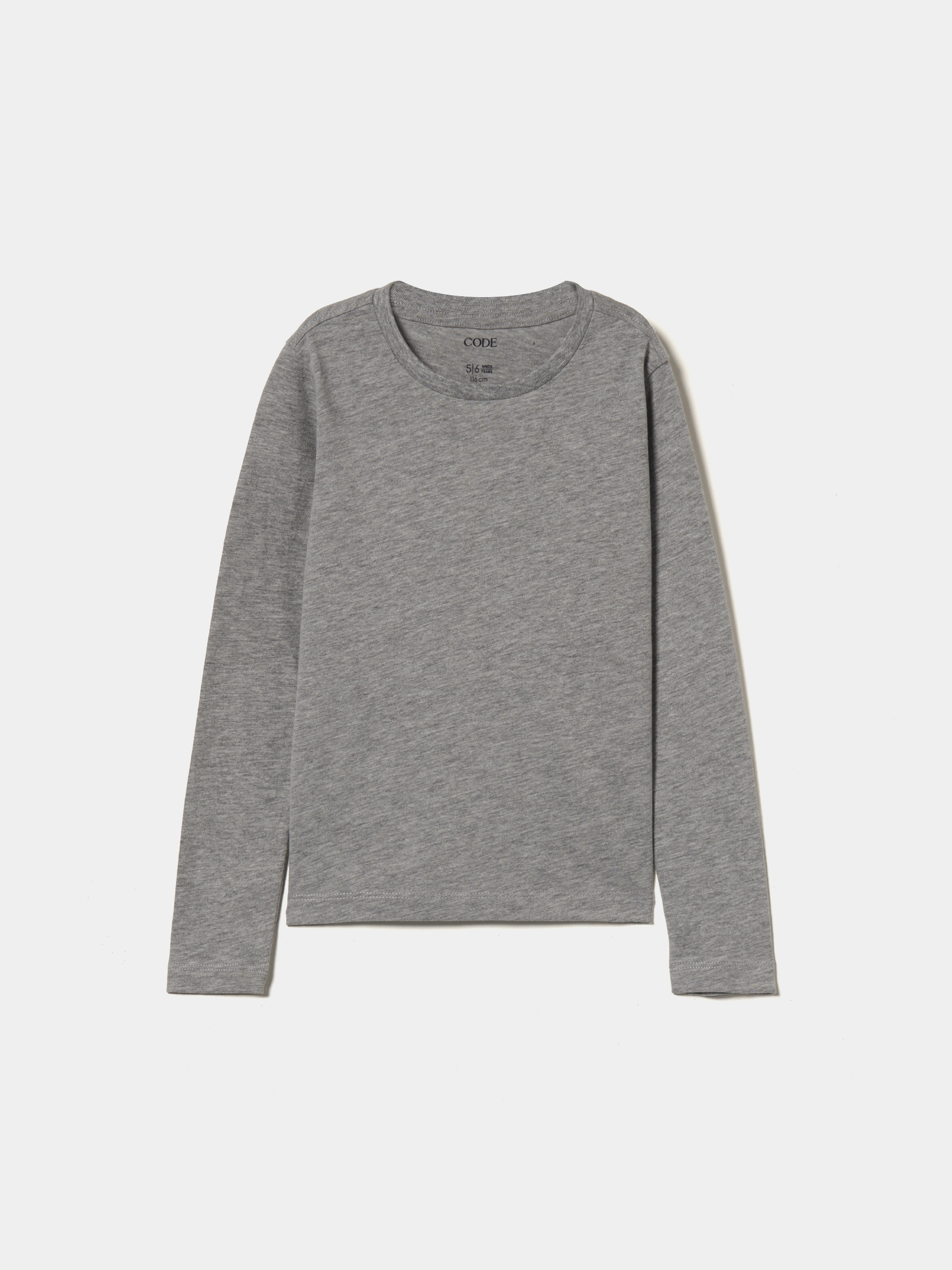 Camisola de manga comprida básica