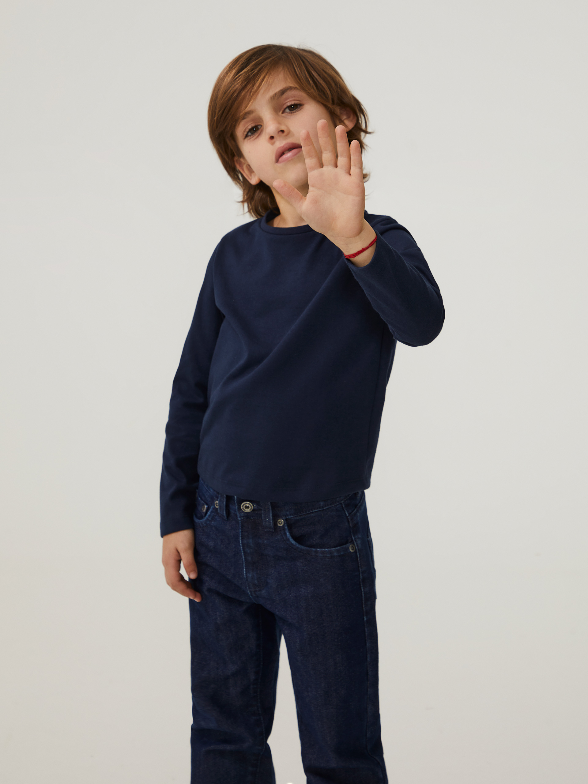 Camisola manga comprida básica