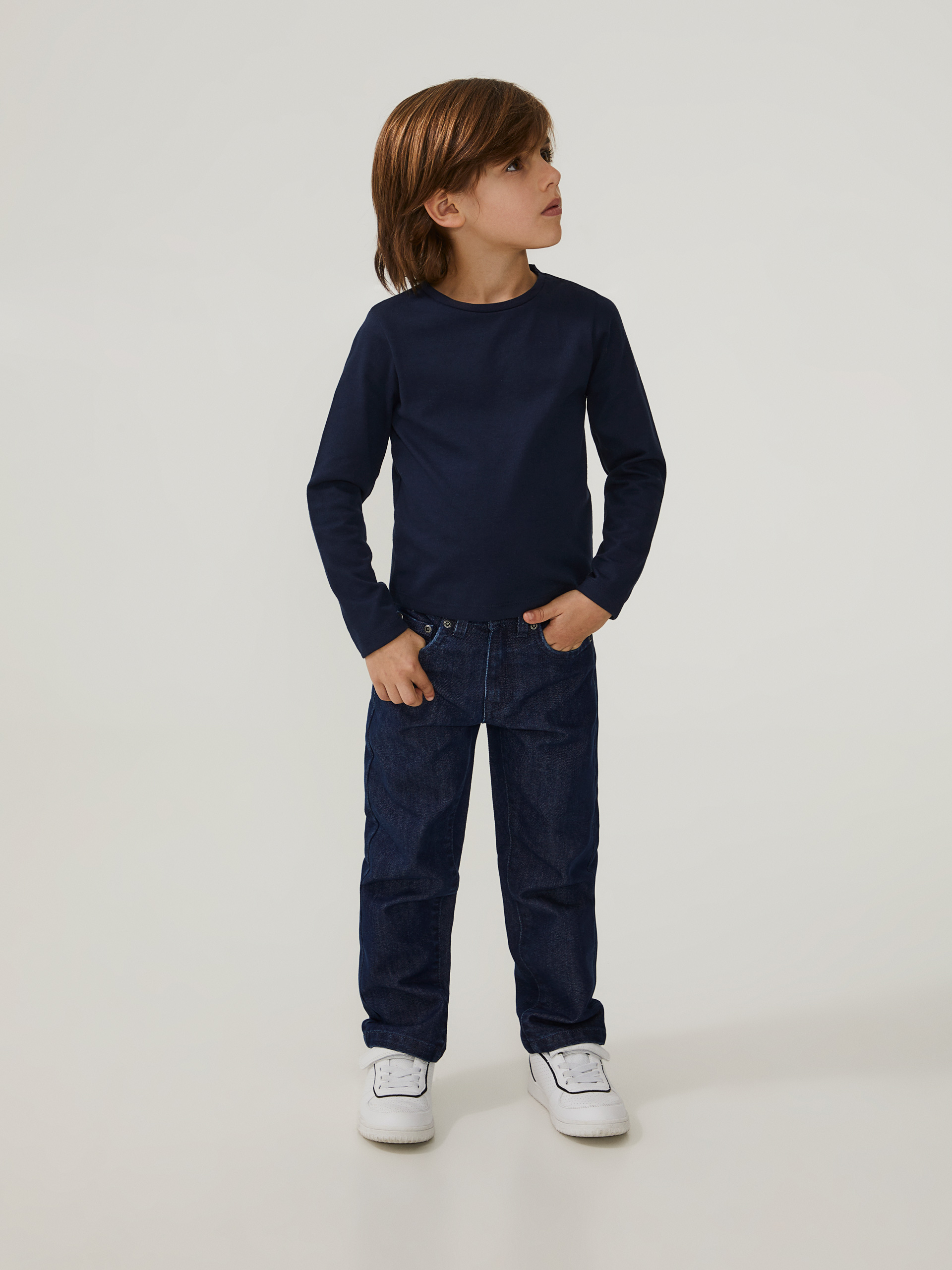 Camisola manga comprida básica