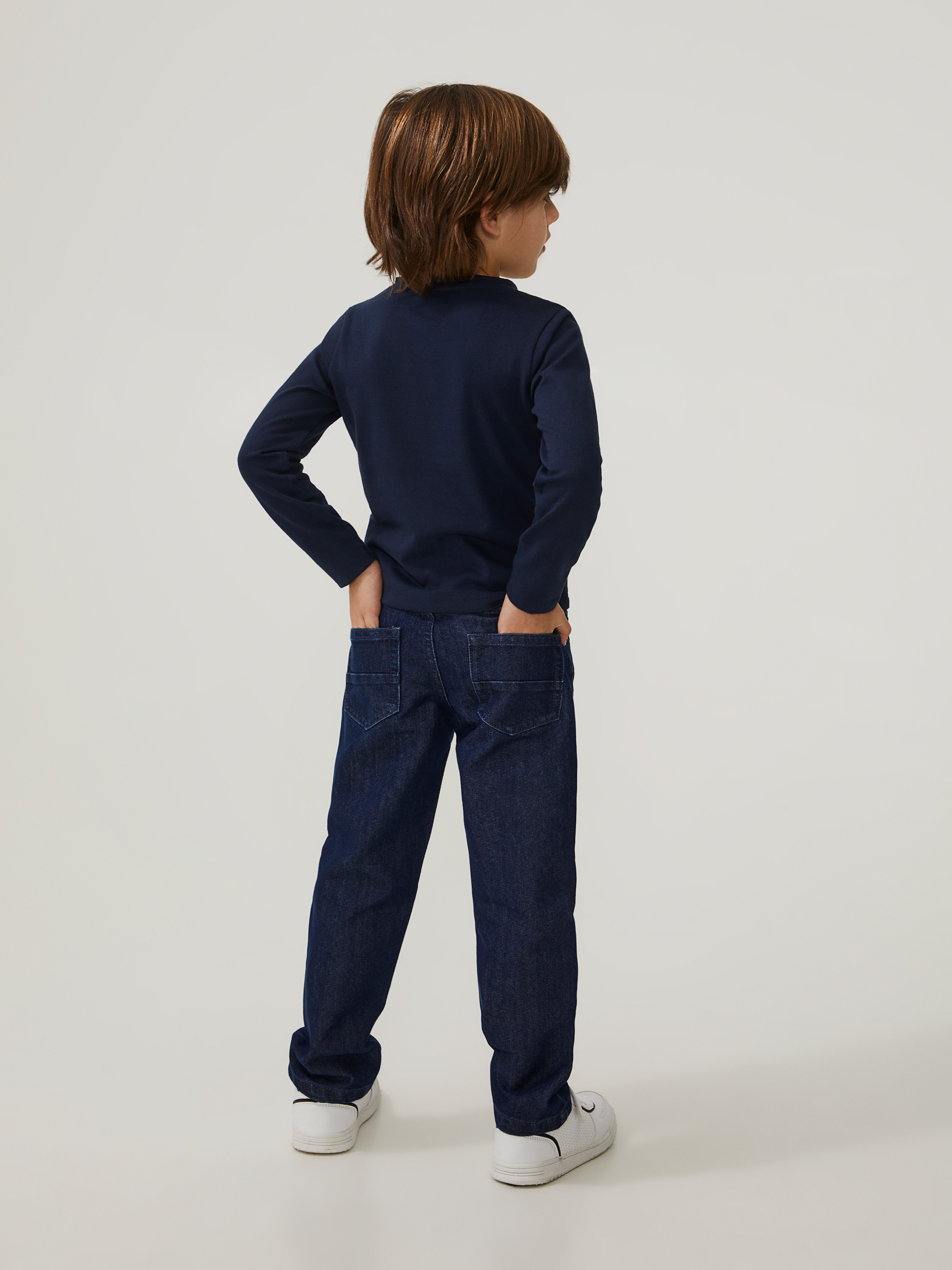 Camisola manga comprida básica