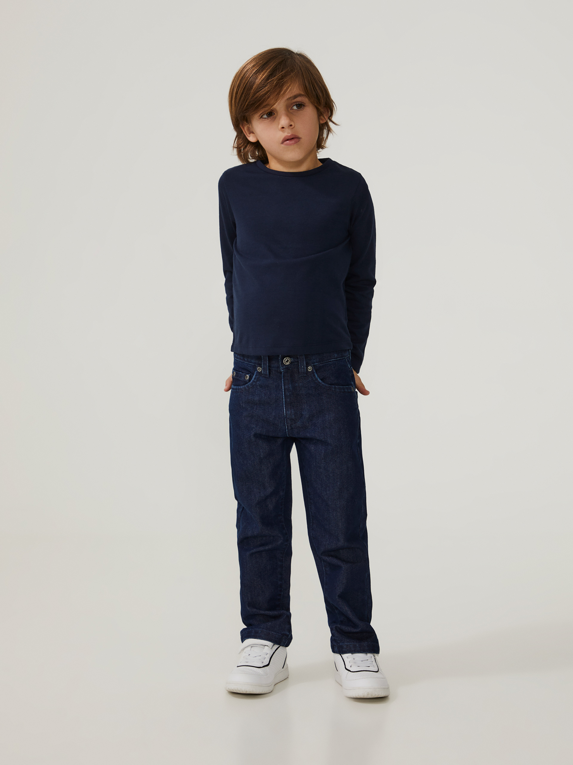 Camisola manga comprida básica