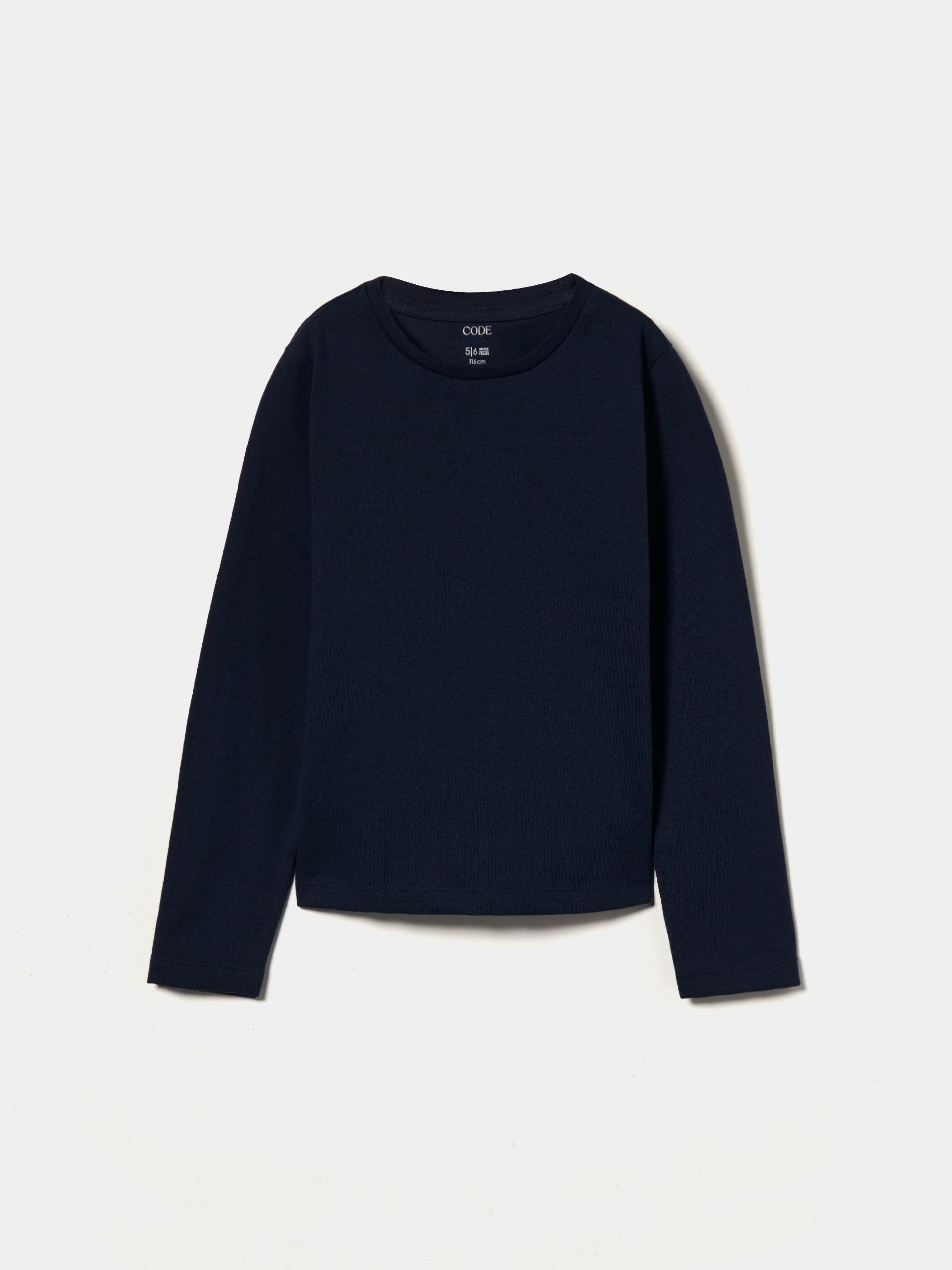 Camisola manga comprida básica