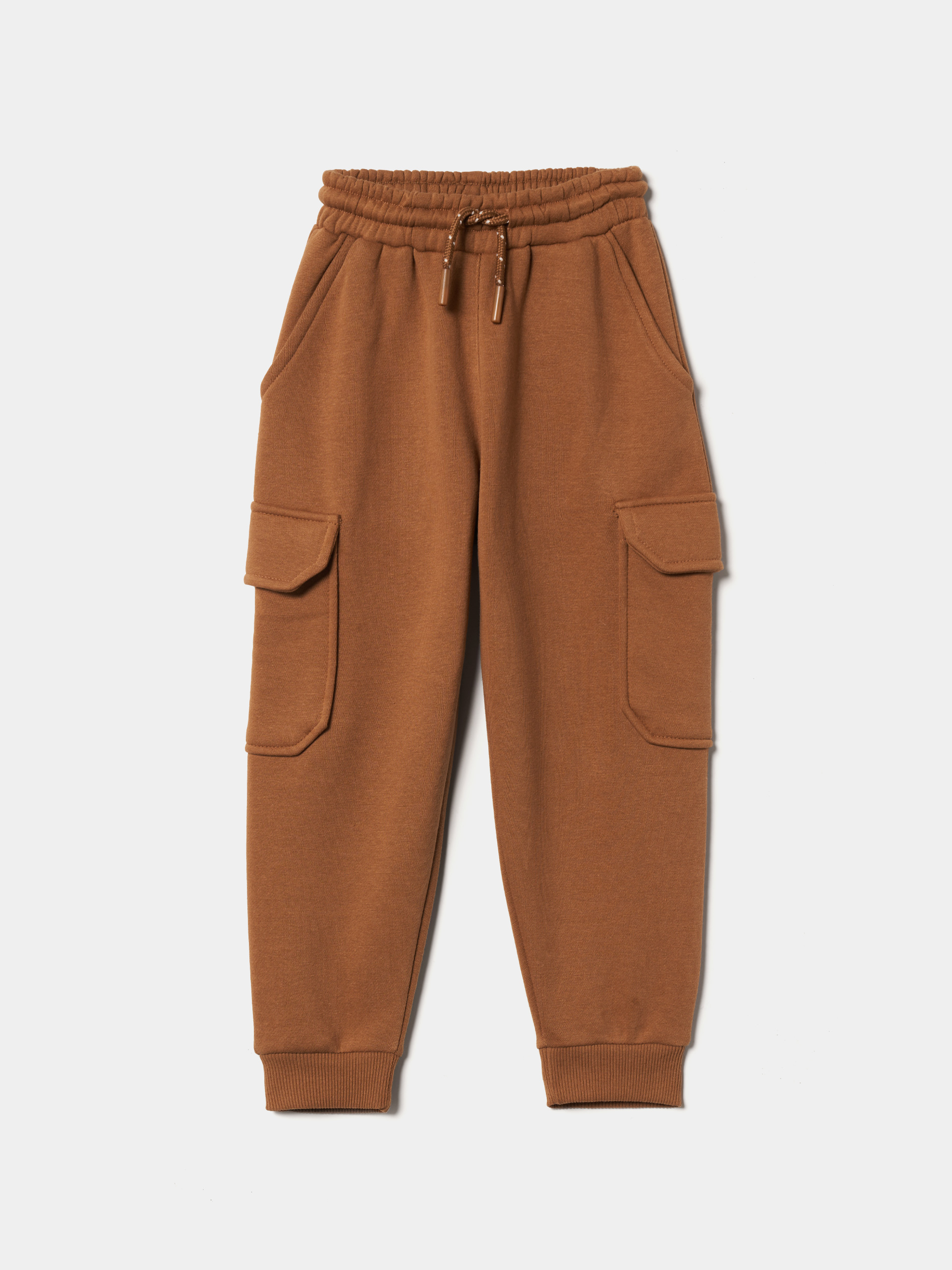 Calças jogger com bolsos cargo