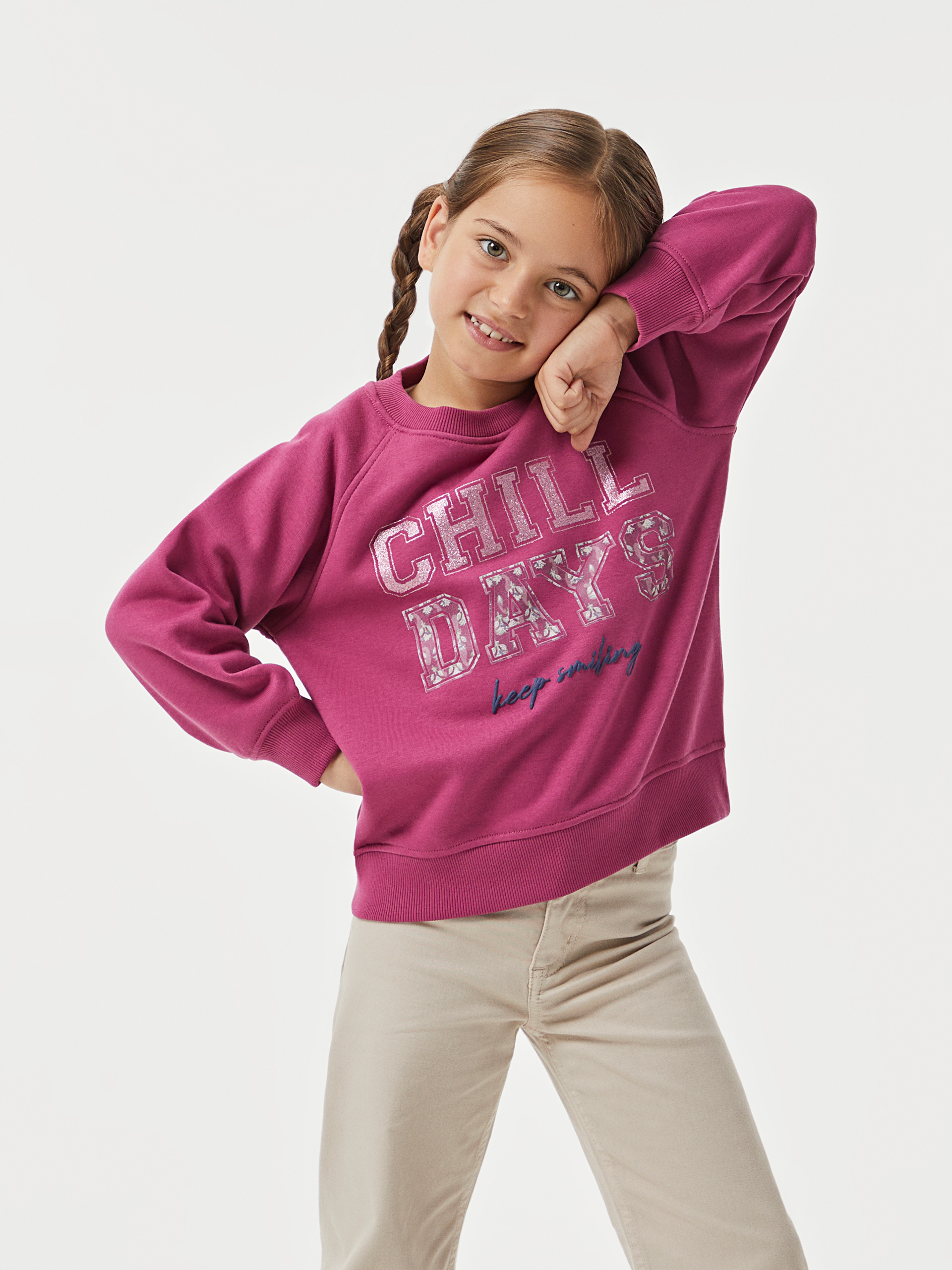 Sweatshirt estampada