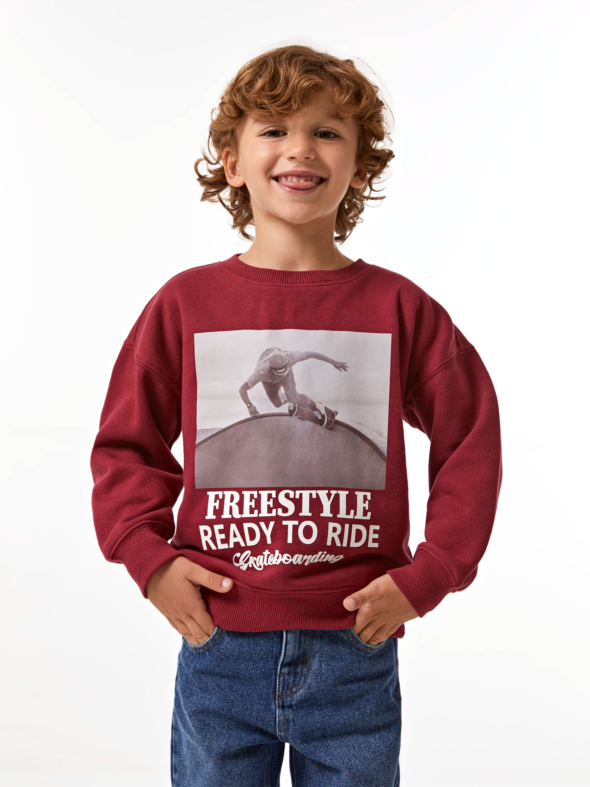 Sweatshirt estampada