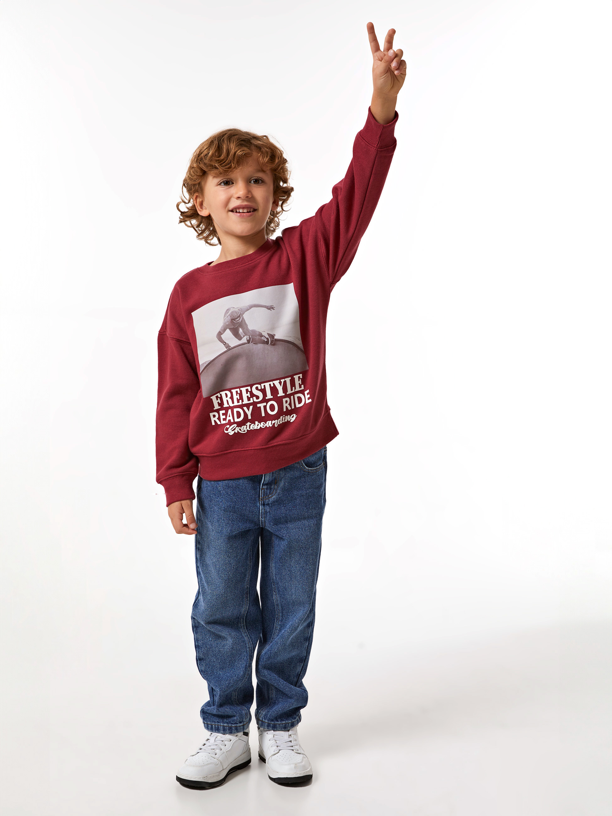 Sweatshirt estampada