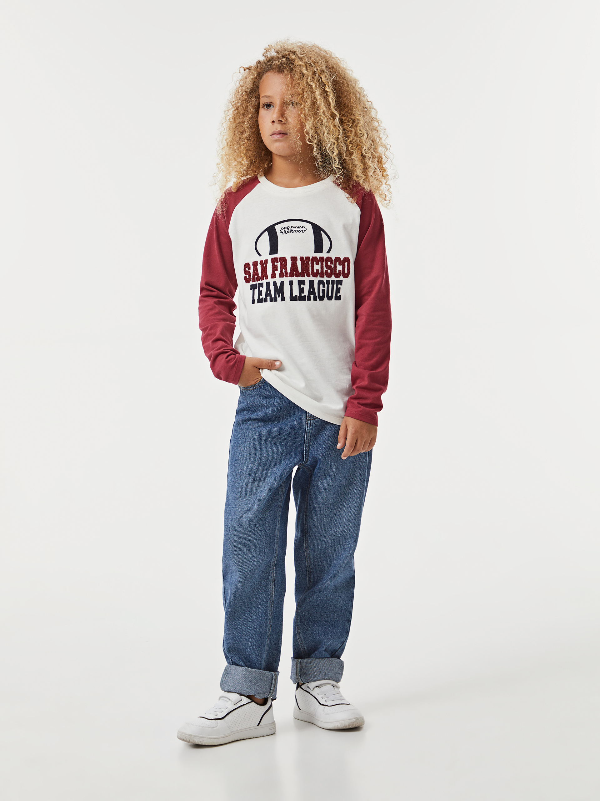 Camisola de manga comprida