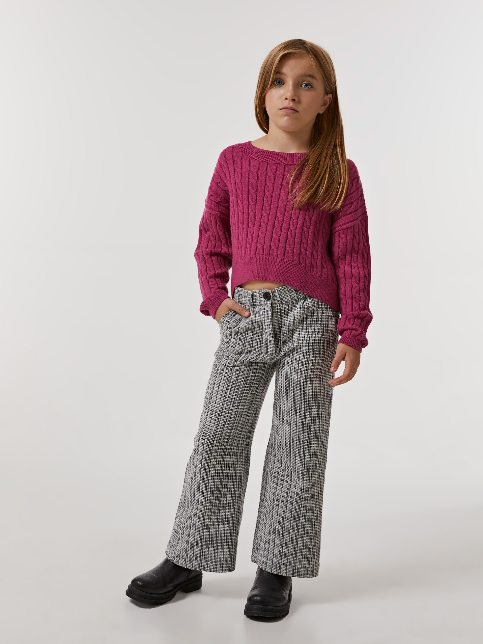 Calças de malha fantasia