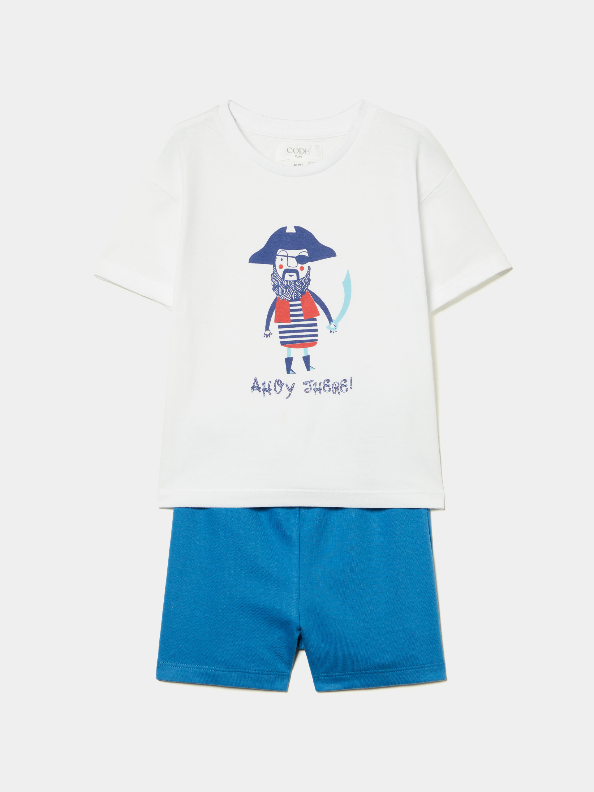 Conjunto estampado pirata
