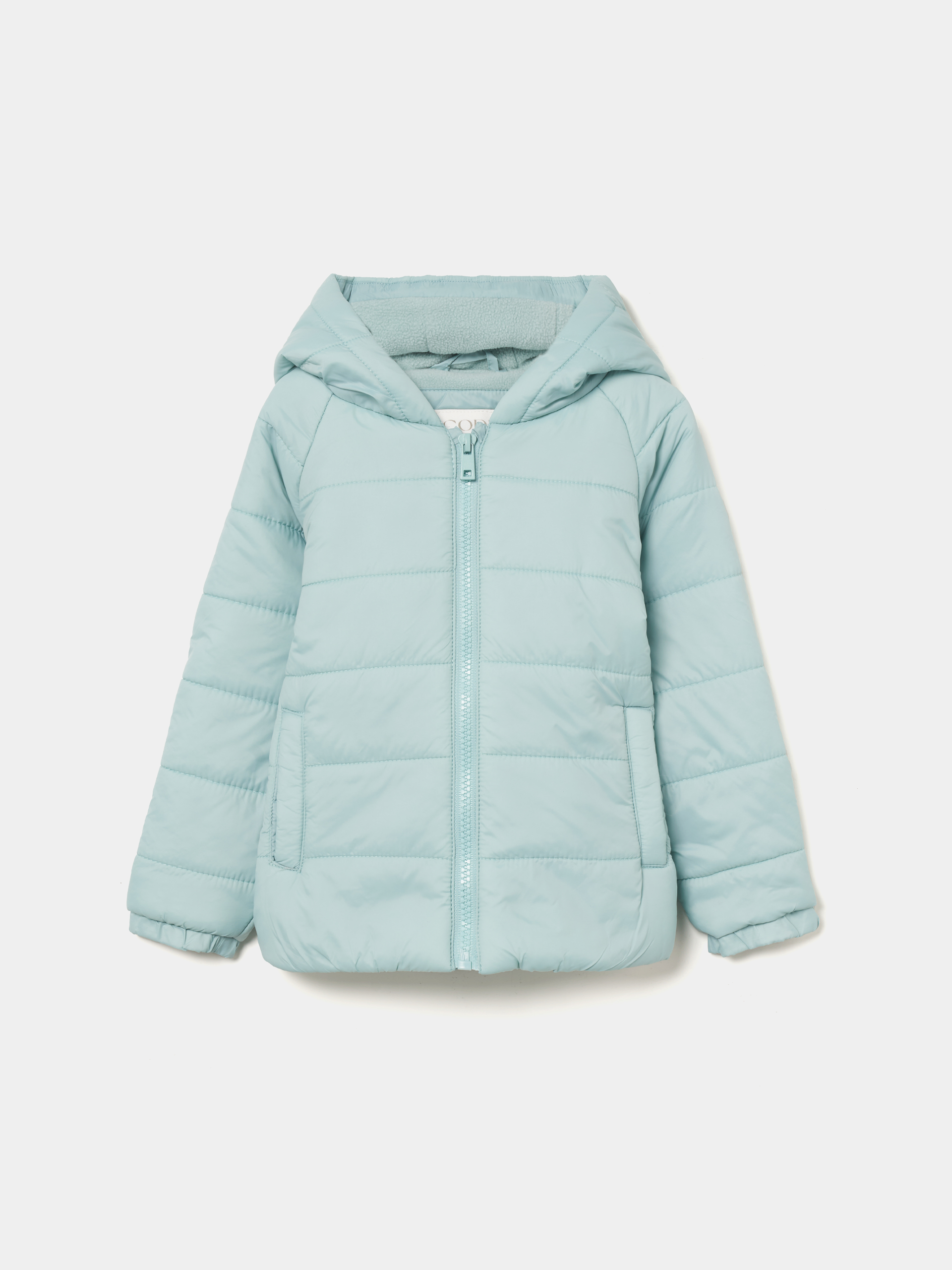 Casaco acolchoado com capuz