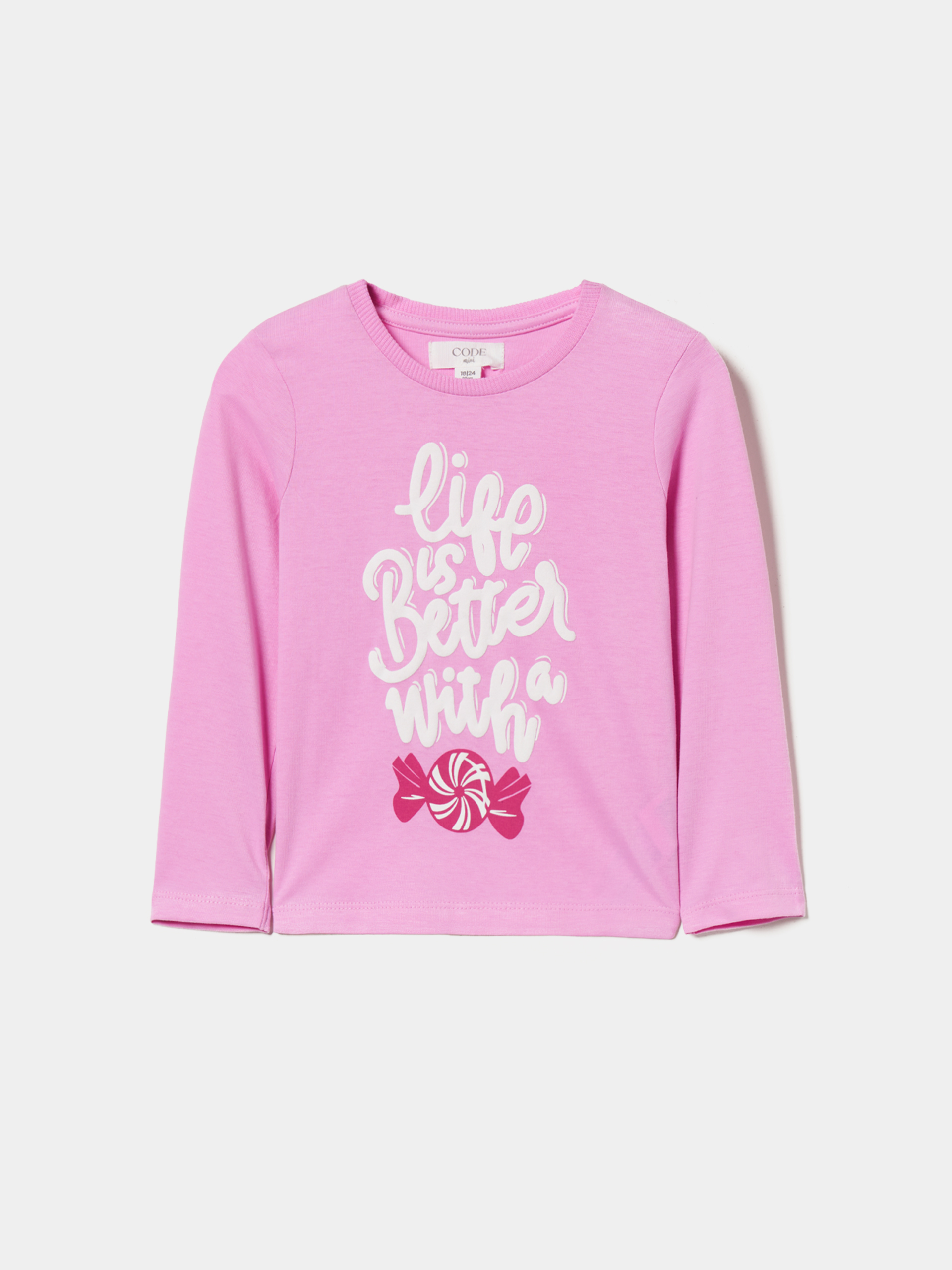 Camisola de manga comprida