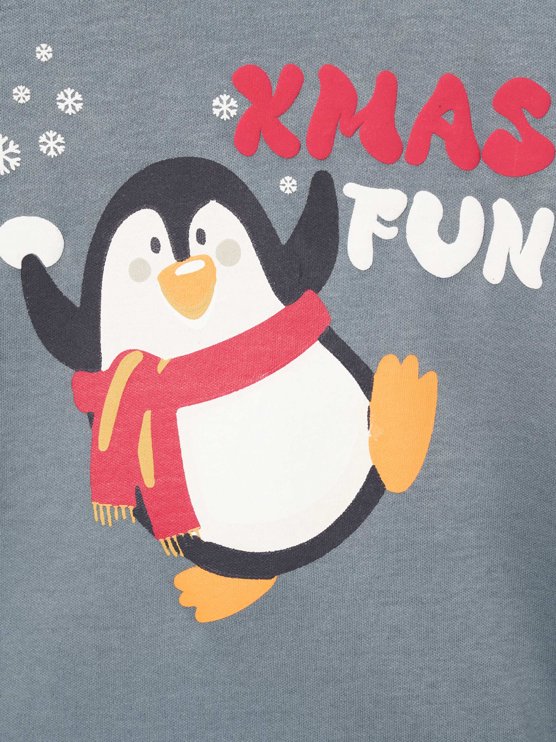 Camisola de manga comprida natalícia