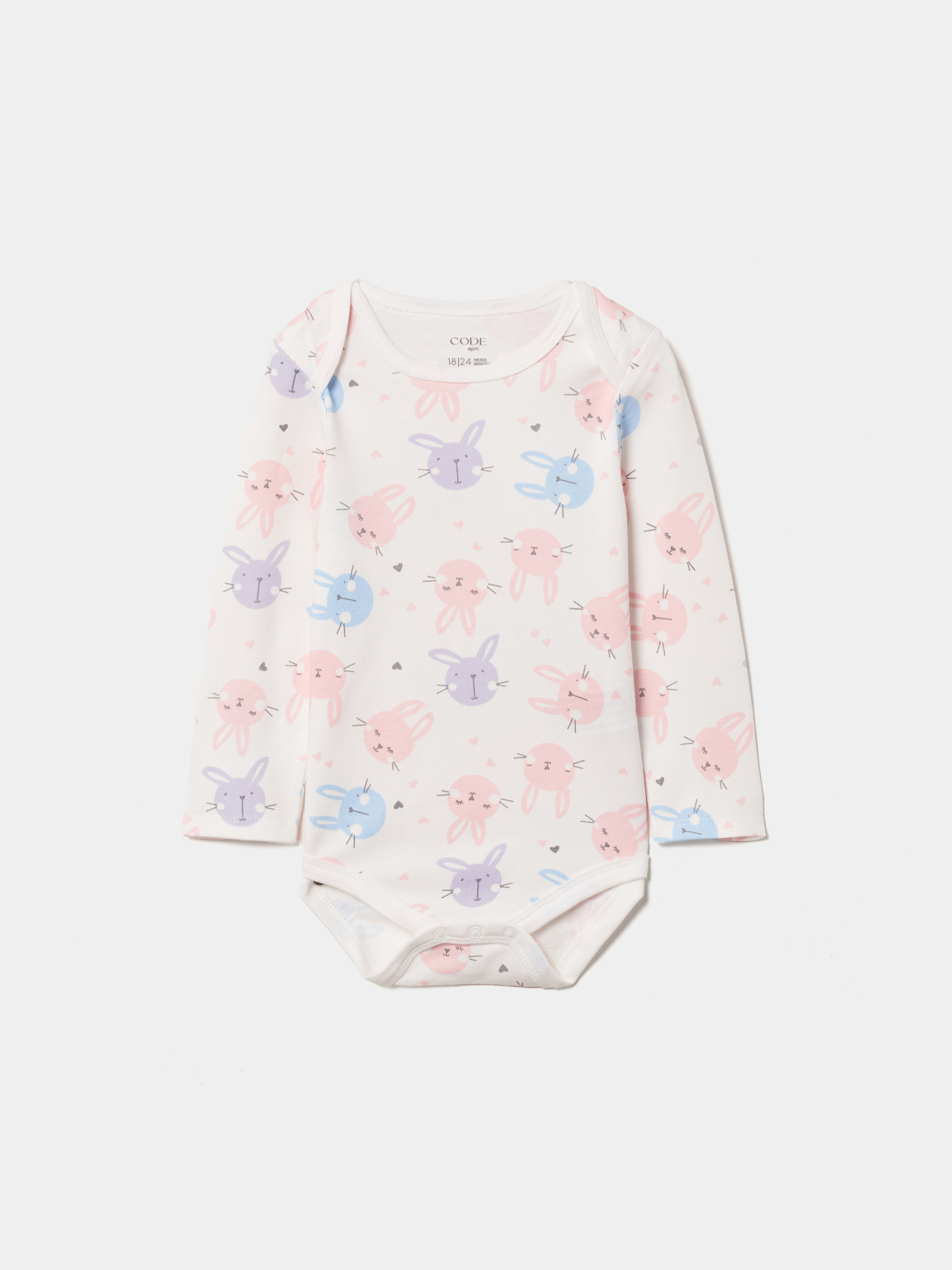 Pack dois bodies 100% algodão