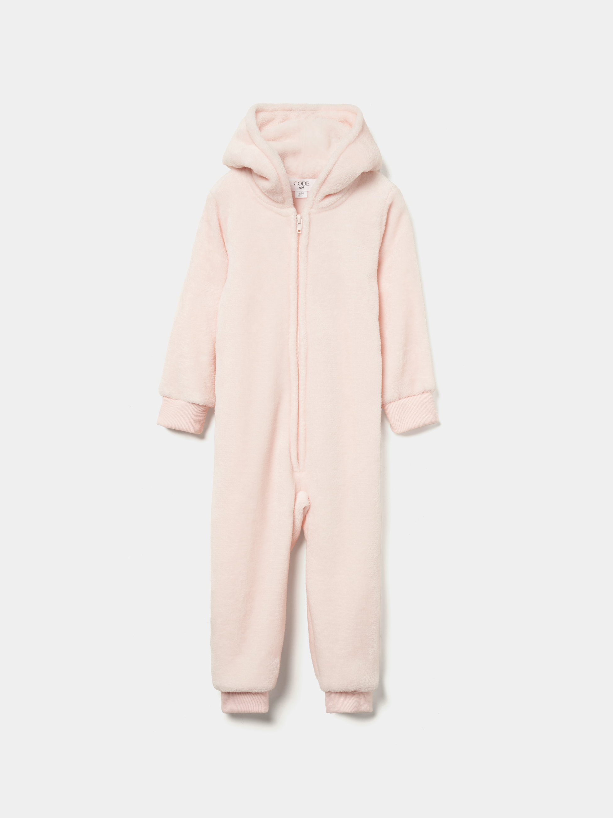 Pijama macacão com capuz