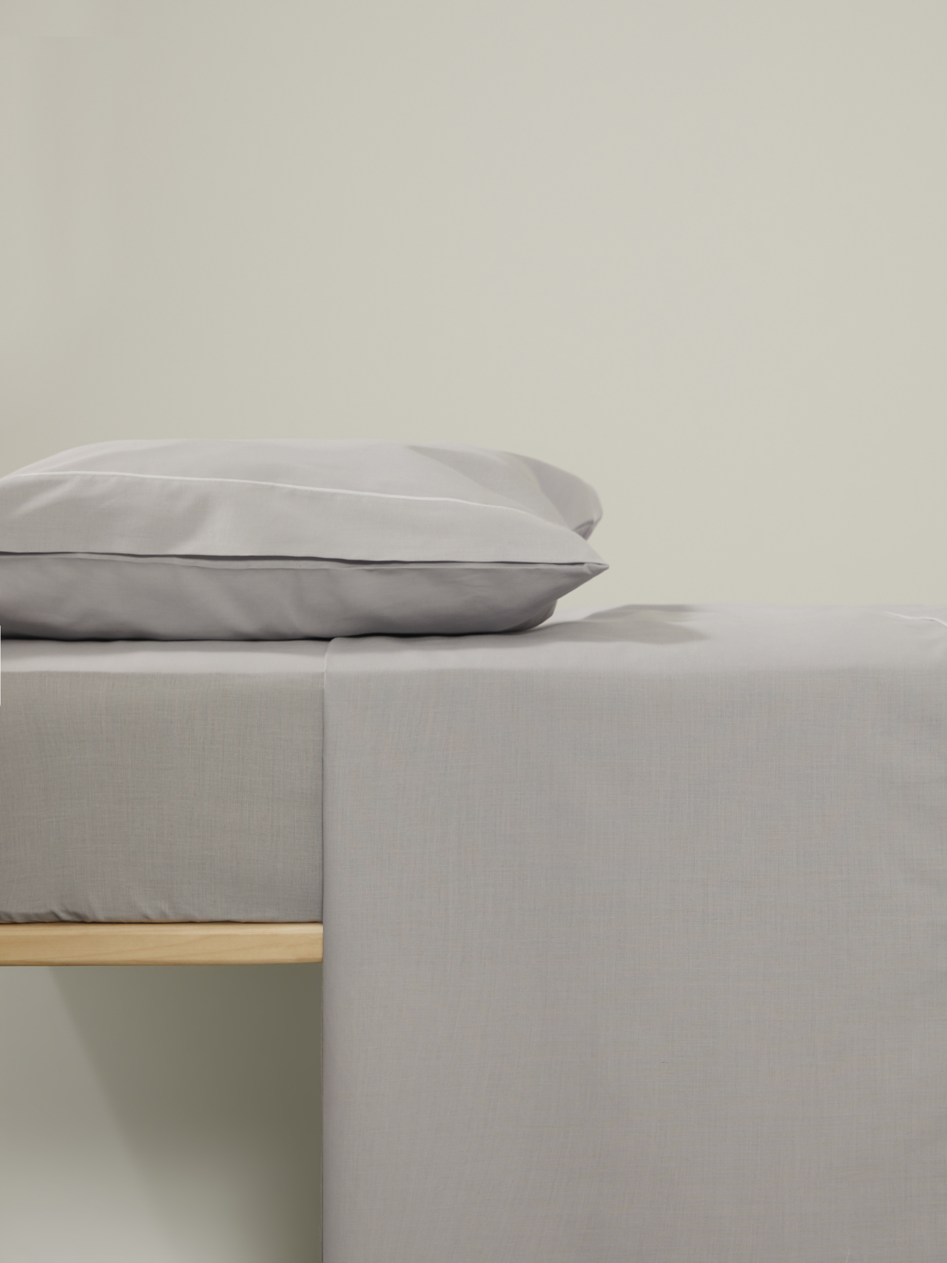 Jogo de lençois de solteiro com vivo branco