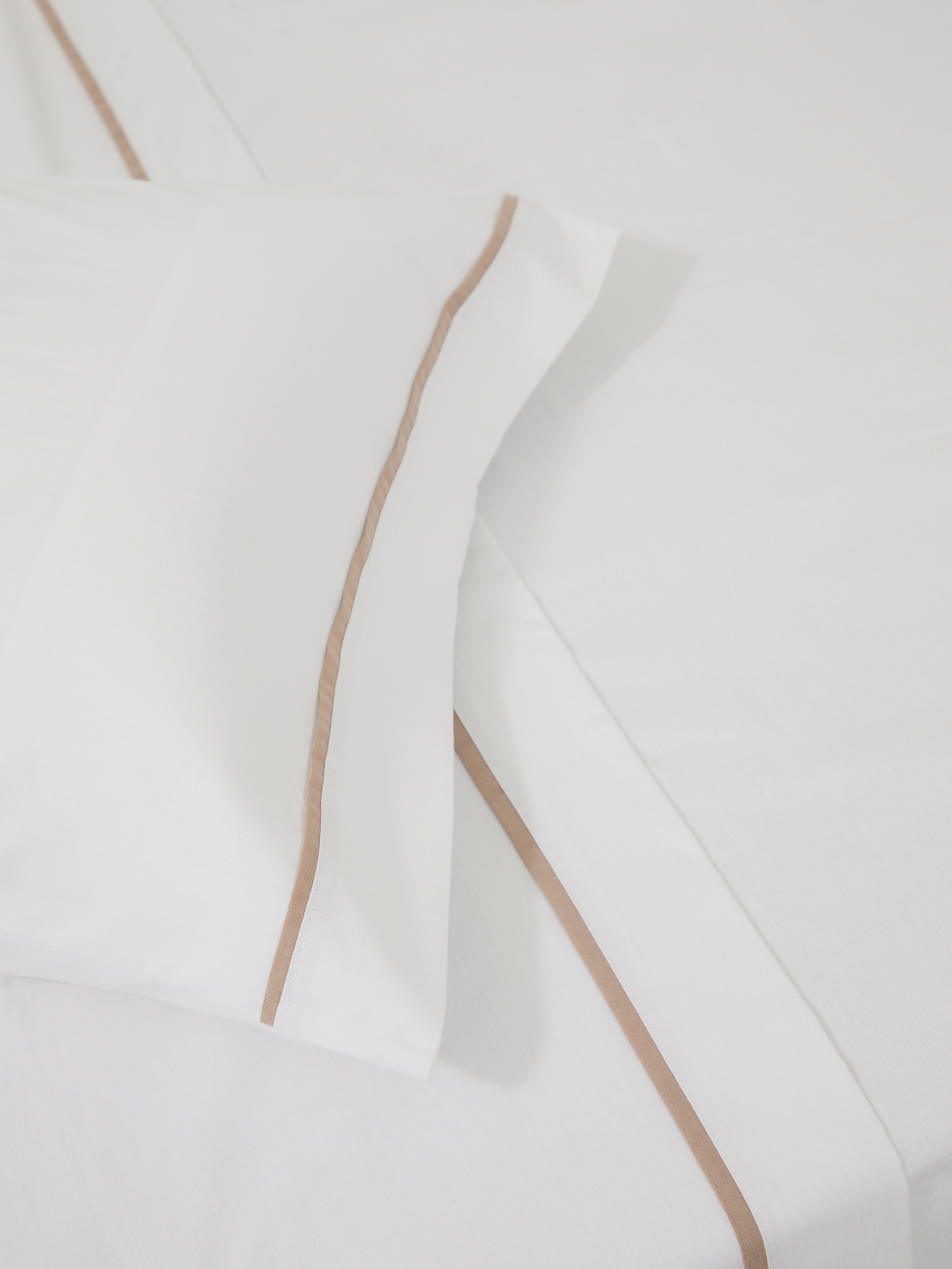 Lençol de cima vivo bege