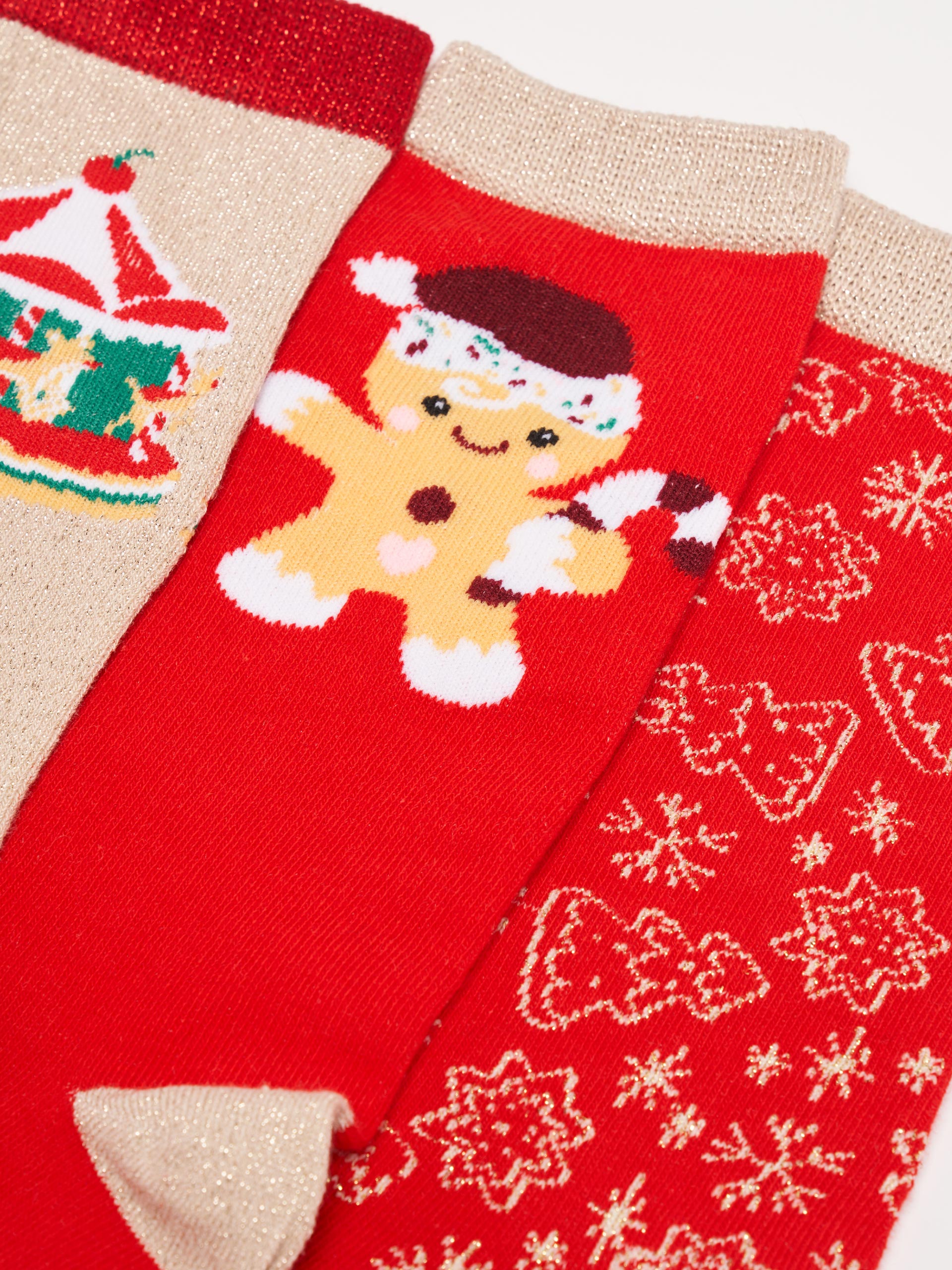 Pack 3 Pares de Meias Natal