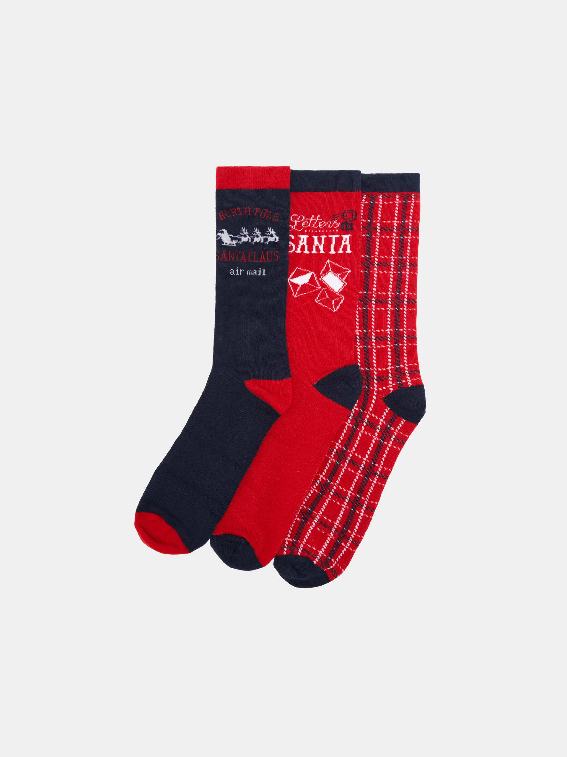 Pack 3 Pares de Meias Natal