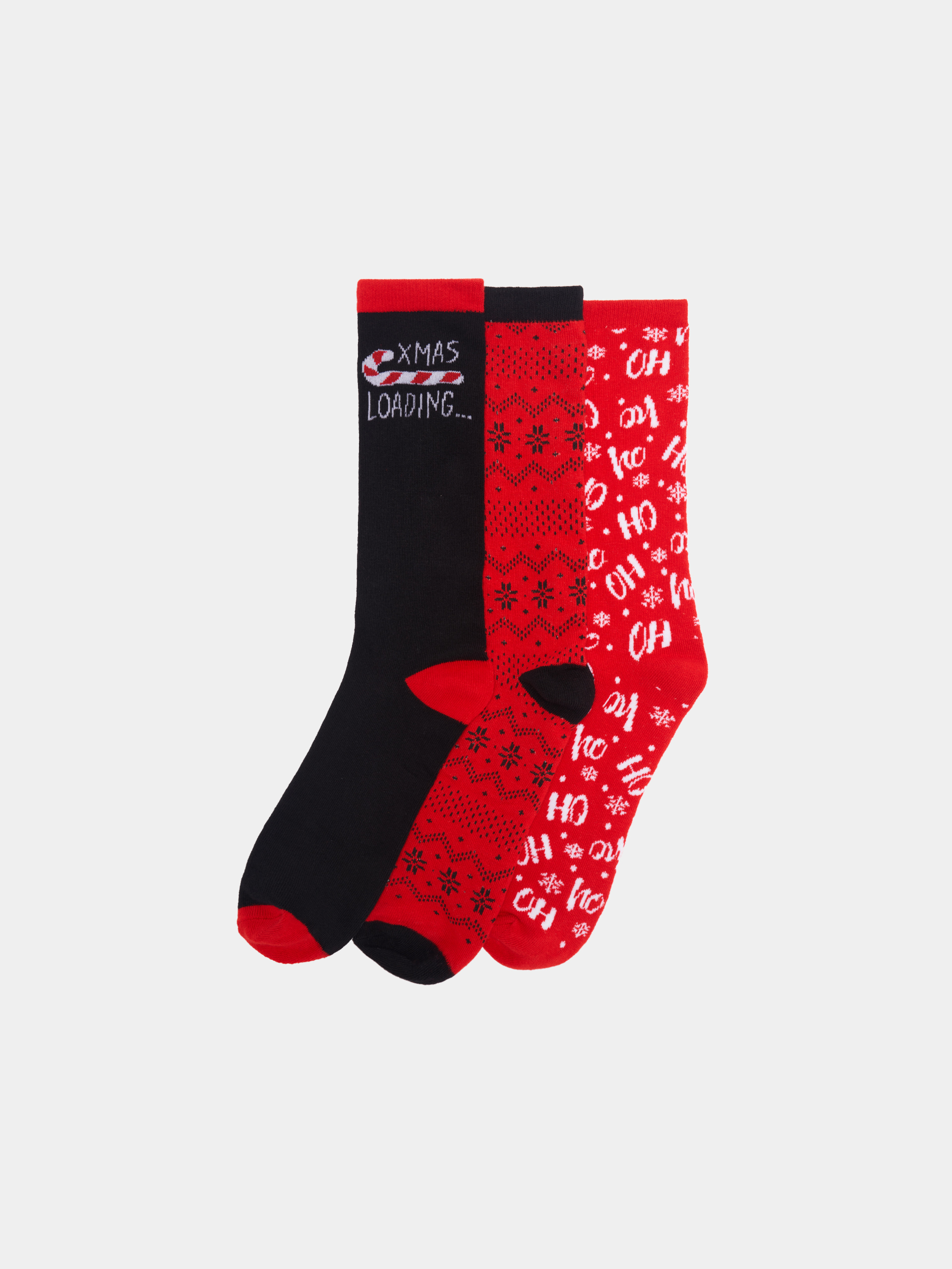 Pack 3 Pares de Meias Natal