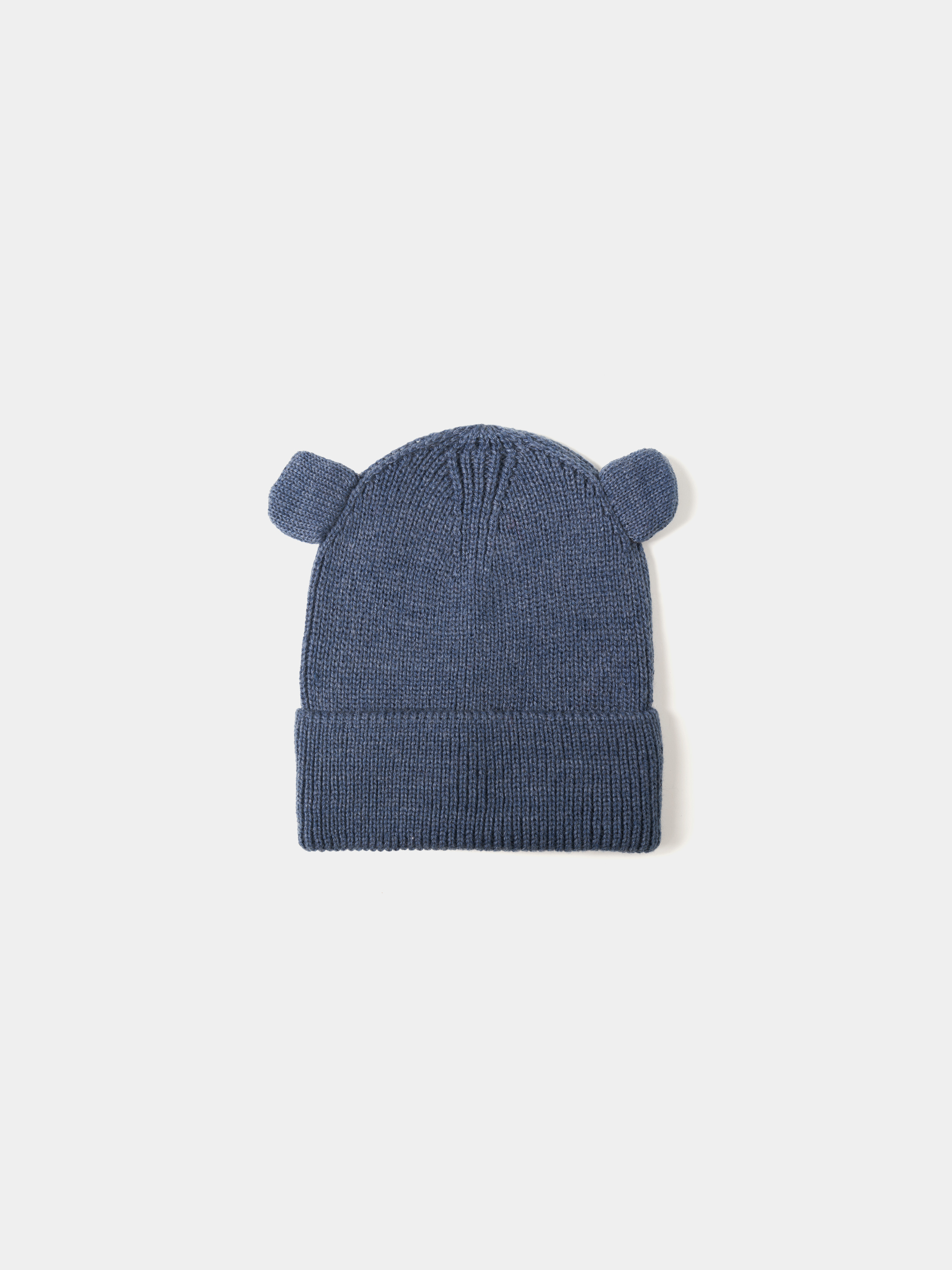 Gorro malha com orelhas