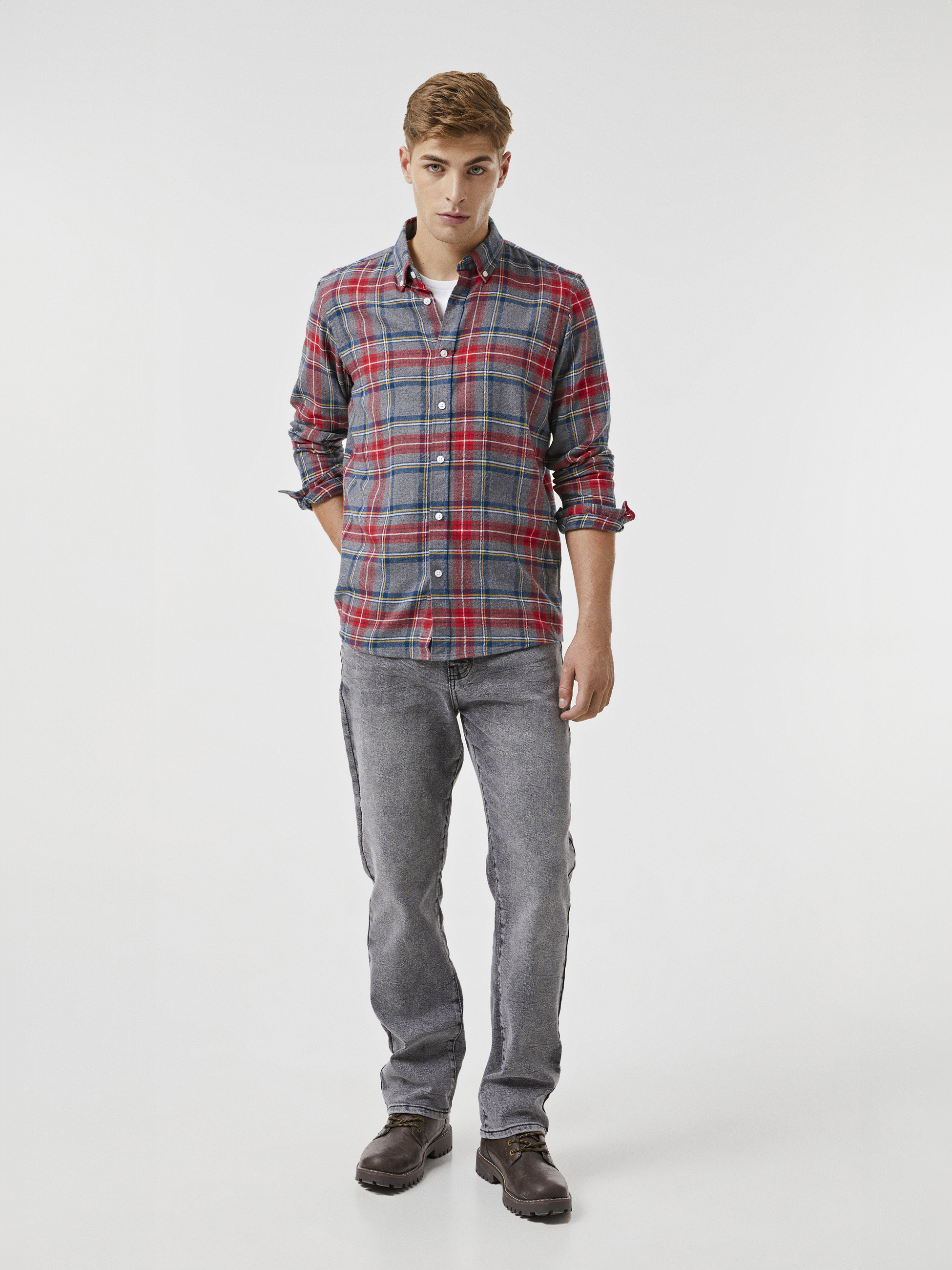 Camisa flanela xadrez