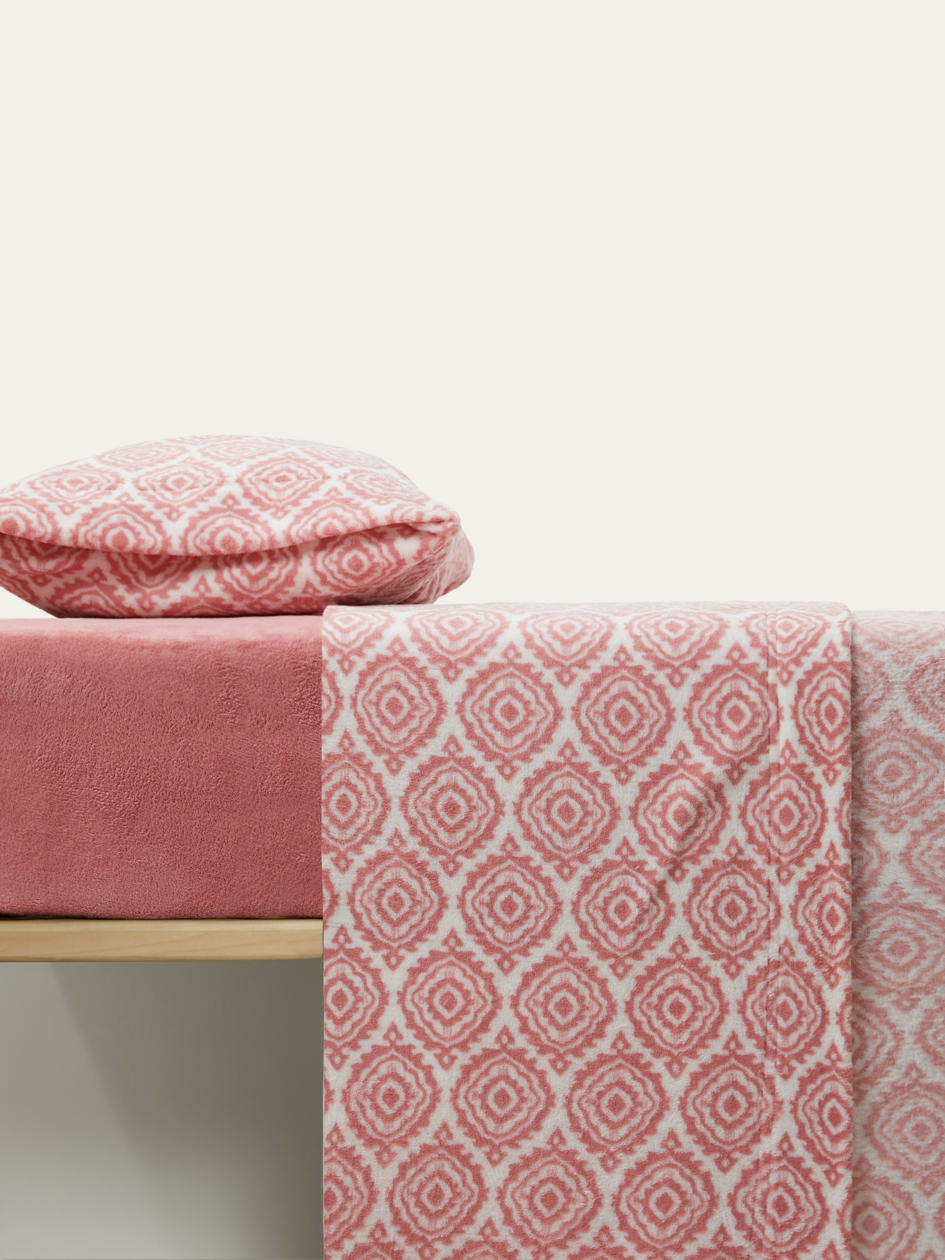 Jogo lençóis coralina solteiro