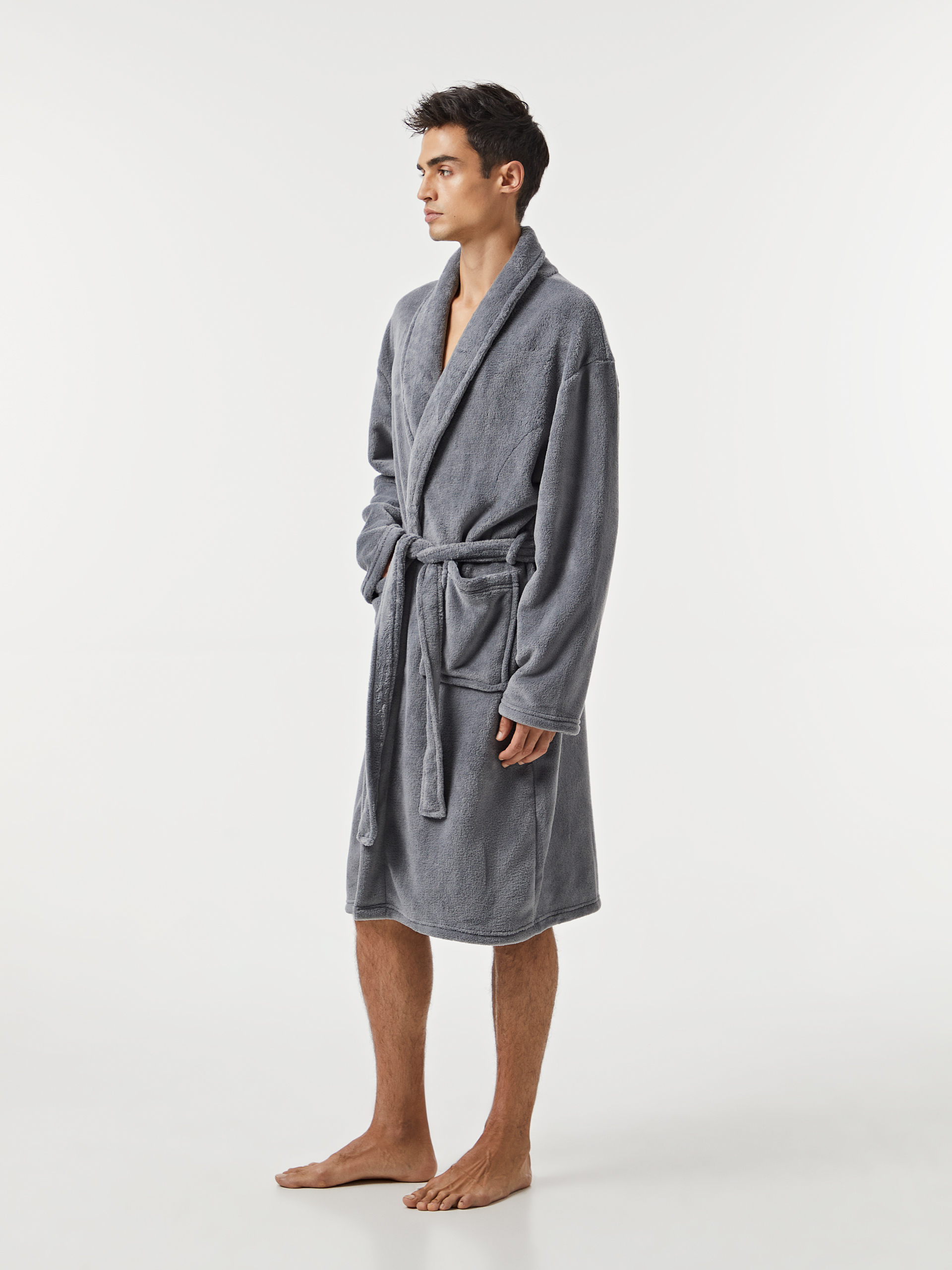 Roupão polar com cinto